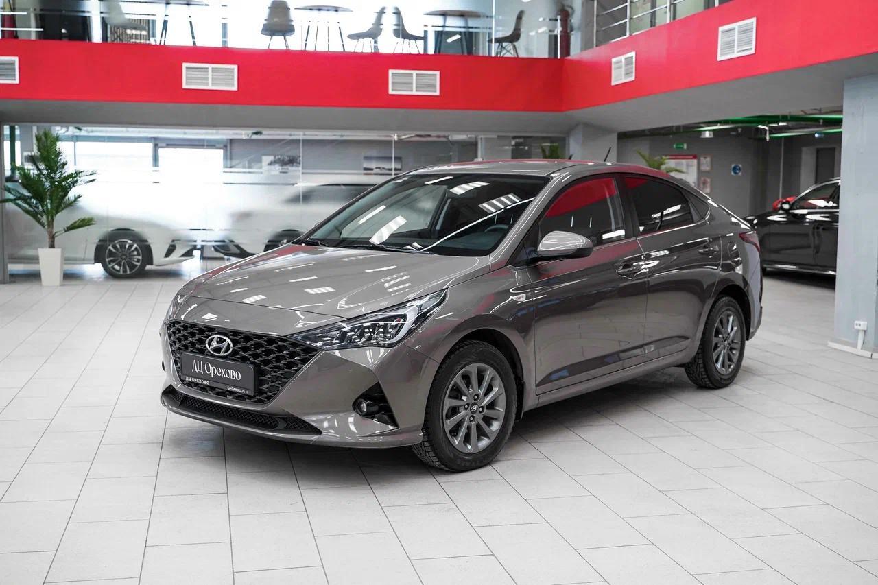 Hyundai Solaris 2021, серый, ДЦ Орехово