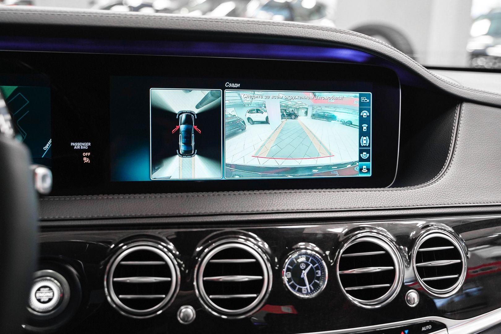 Mercedes-Benz S-Класс 2018, черный, ДЦ Орехово