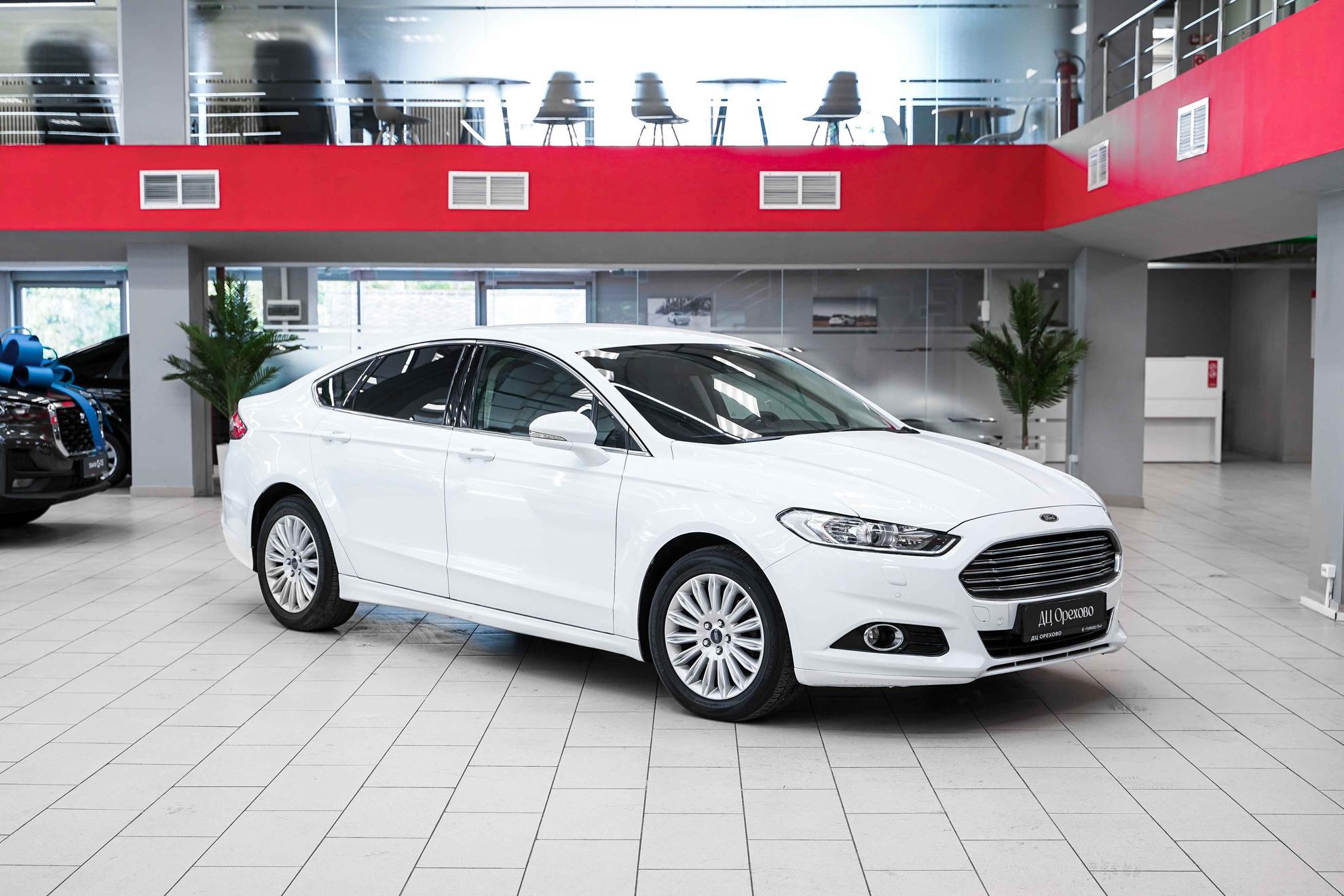 Ford Mondeo 2015, белый, ДЦ Орехово