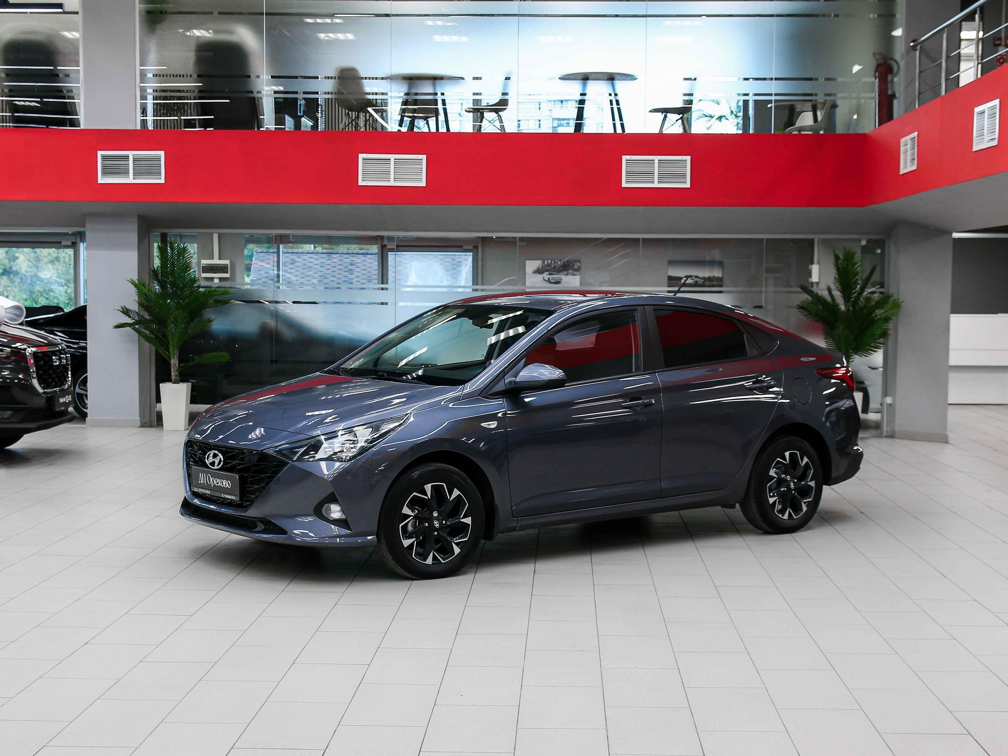 Hyundai Solaris 2021, серый, ДЦ Орехово