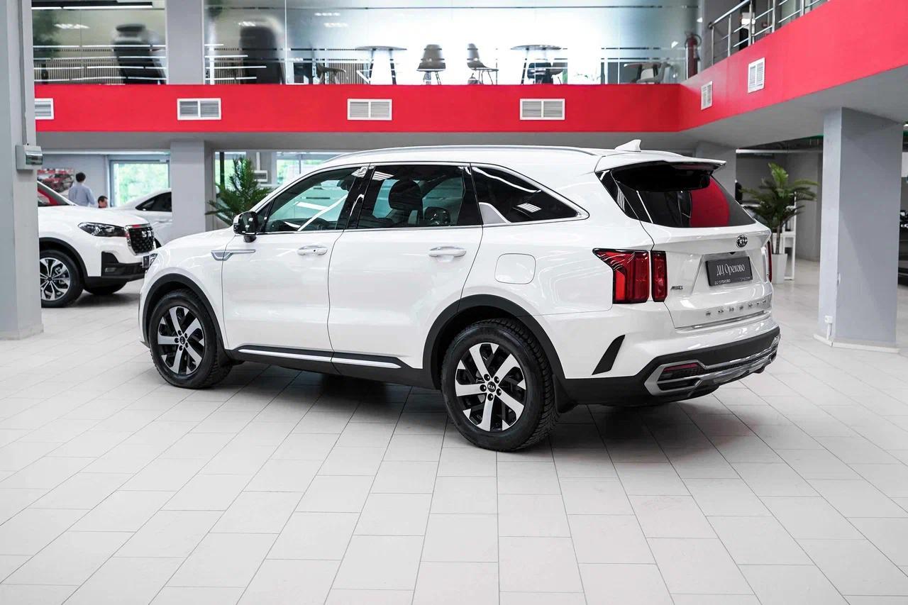 Kia Sorento 2021, белый, ДЦ Орехово