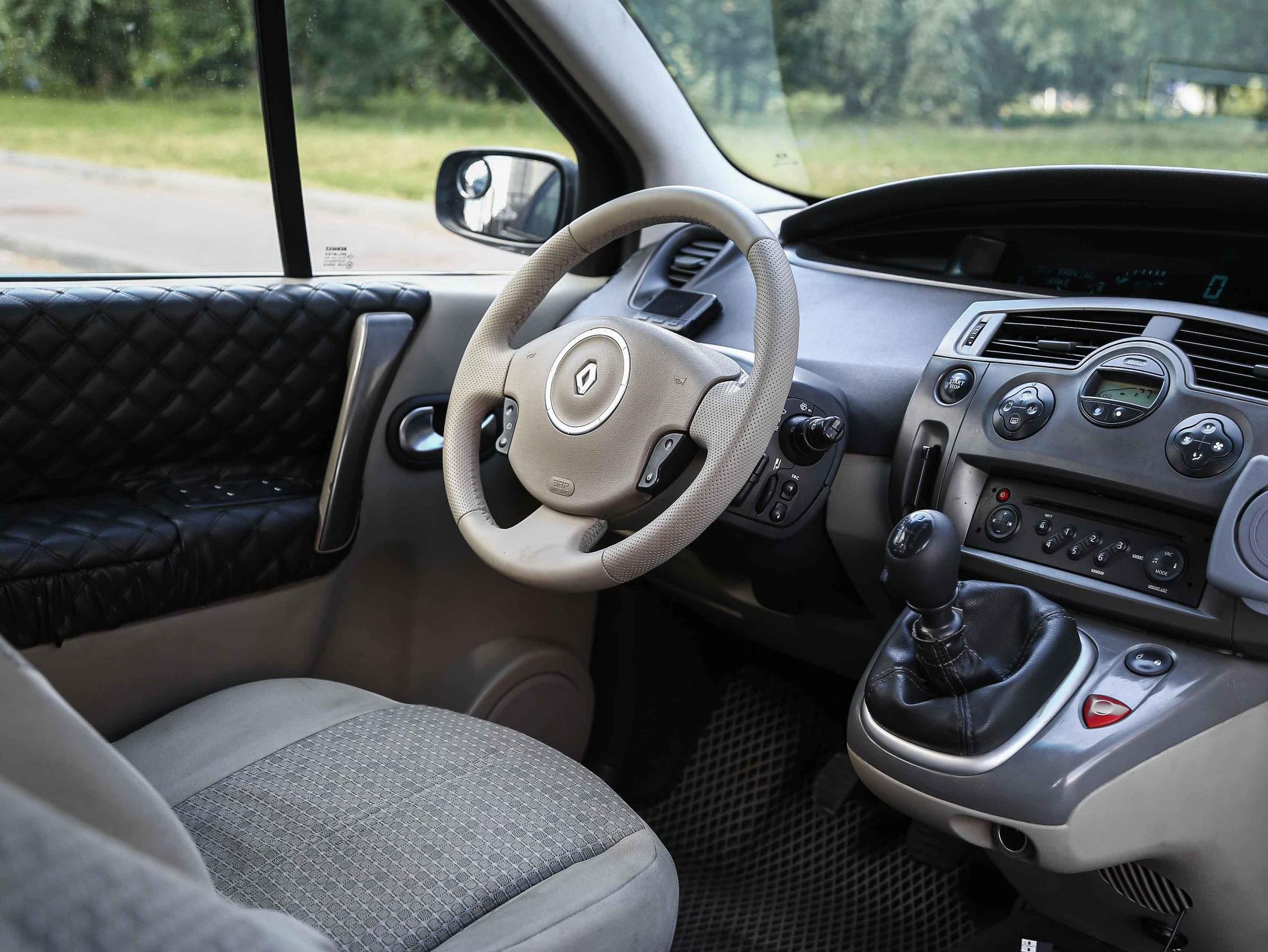 Renault Scenic 2007, черный, ДЦ Орехово