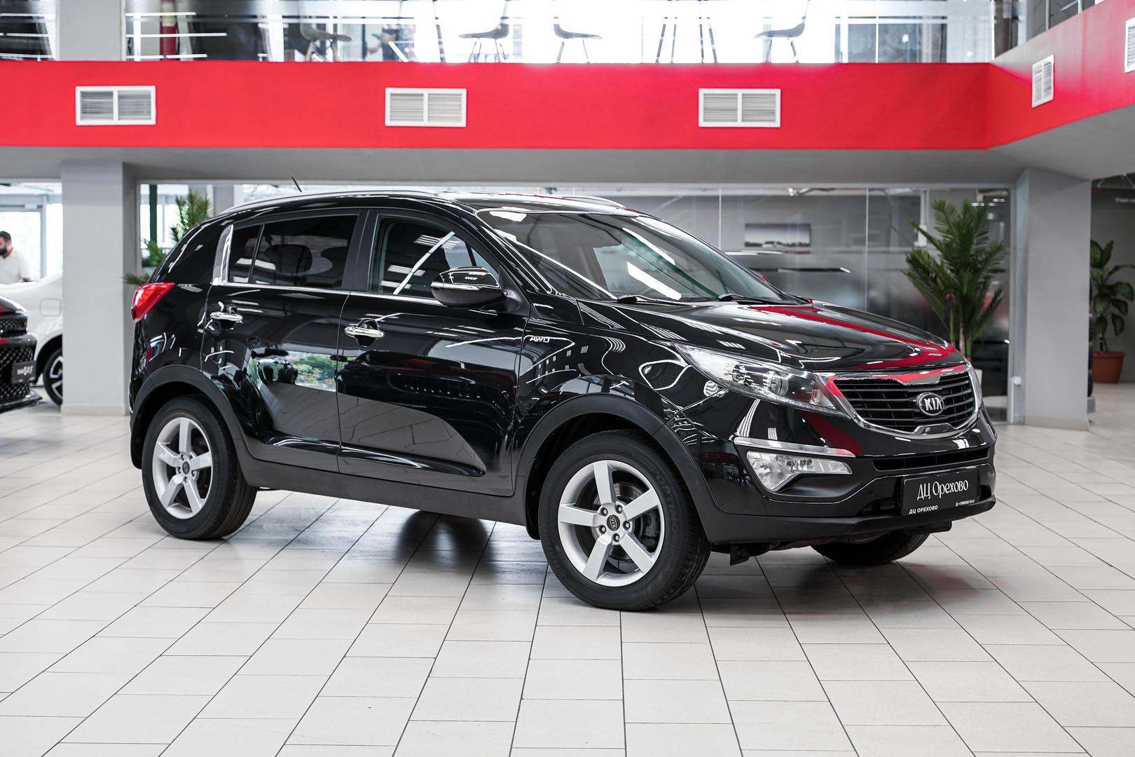 Kia Sportage 2013, черный, ДЦ Орехово