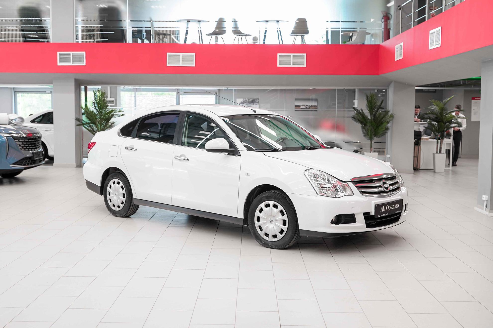Nissan Almera 2018, белый, ДЦ Орехово