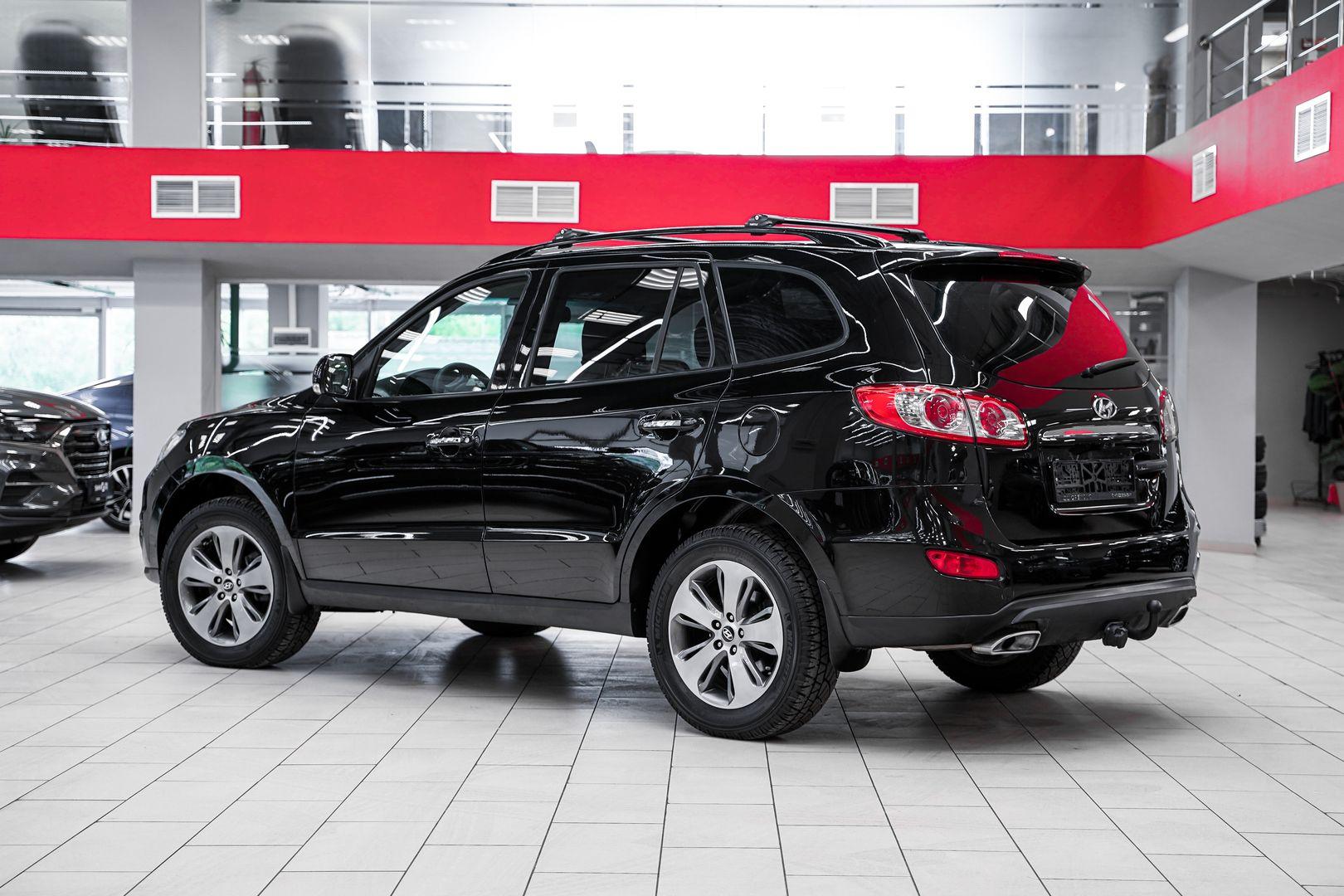 Hyundai Santa Fe 2011, черный, ДЦ Орехово