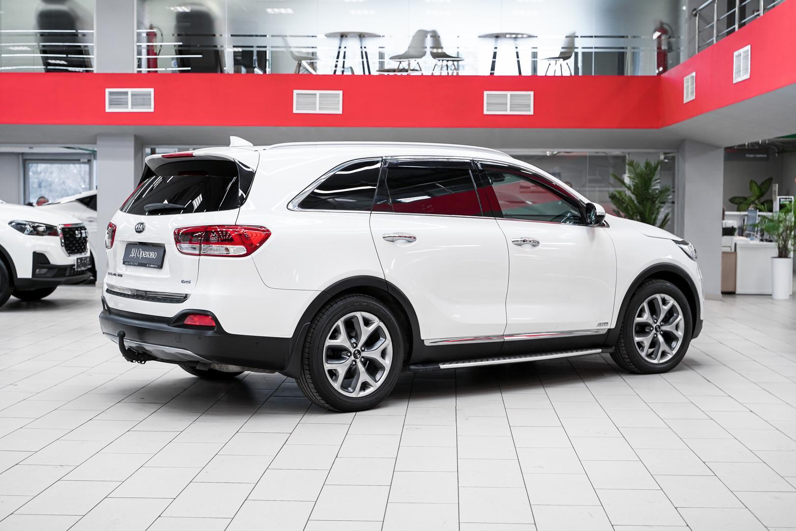 Kia Sorento 2016, белый, ДЦ Орехово