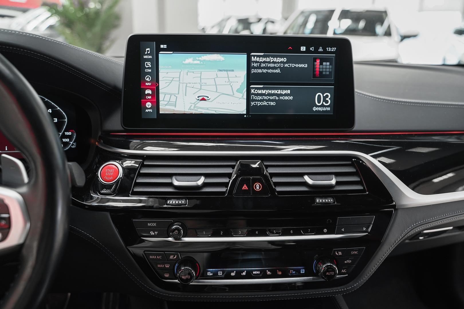 BMW M5 2020, черный, ДЦ Орехово