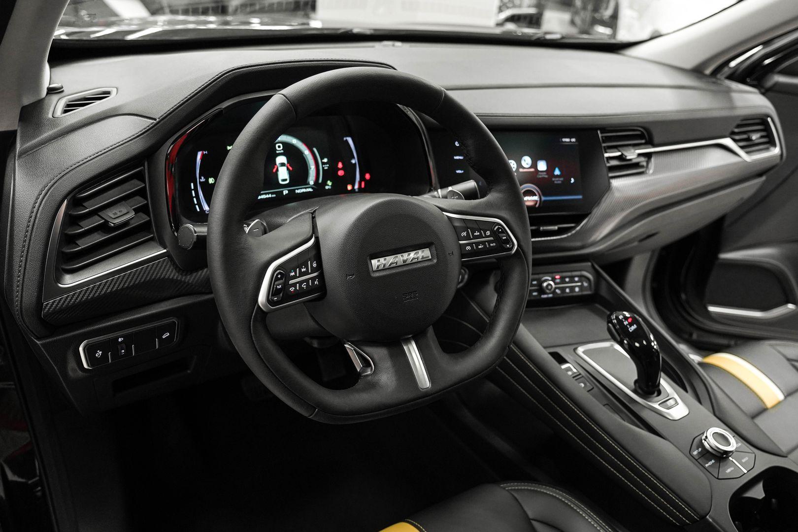 Haval F7x 2019, черный, ДЦ Орехово