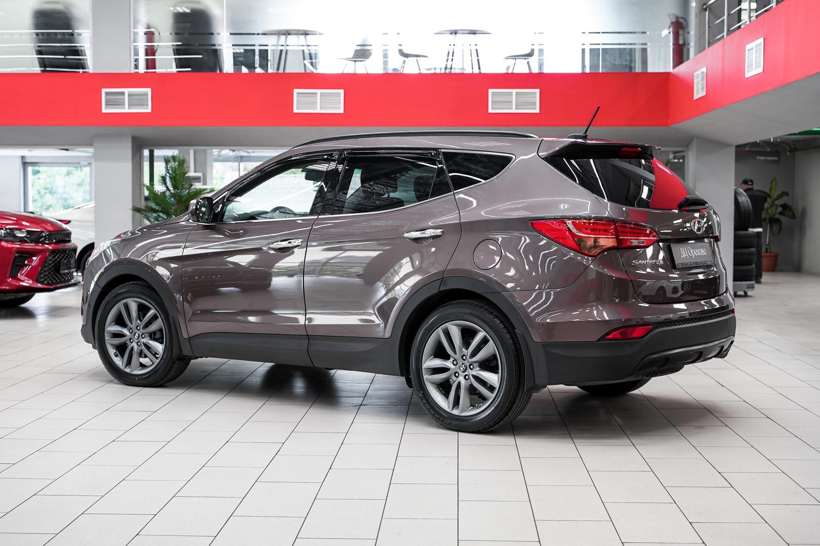 Hyundai Santa Fe 2012, коричневый, ДЦ Орехово