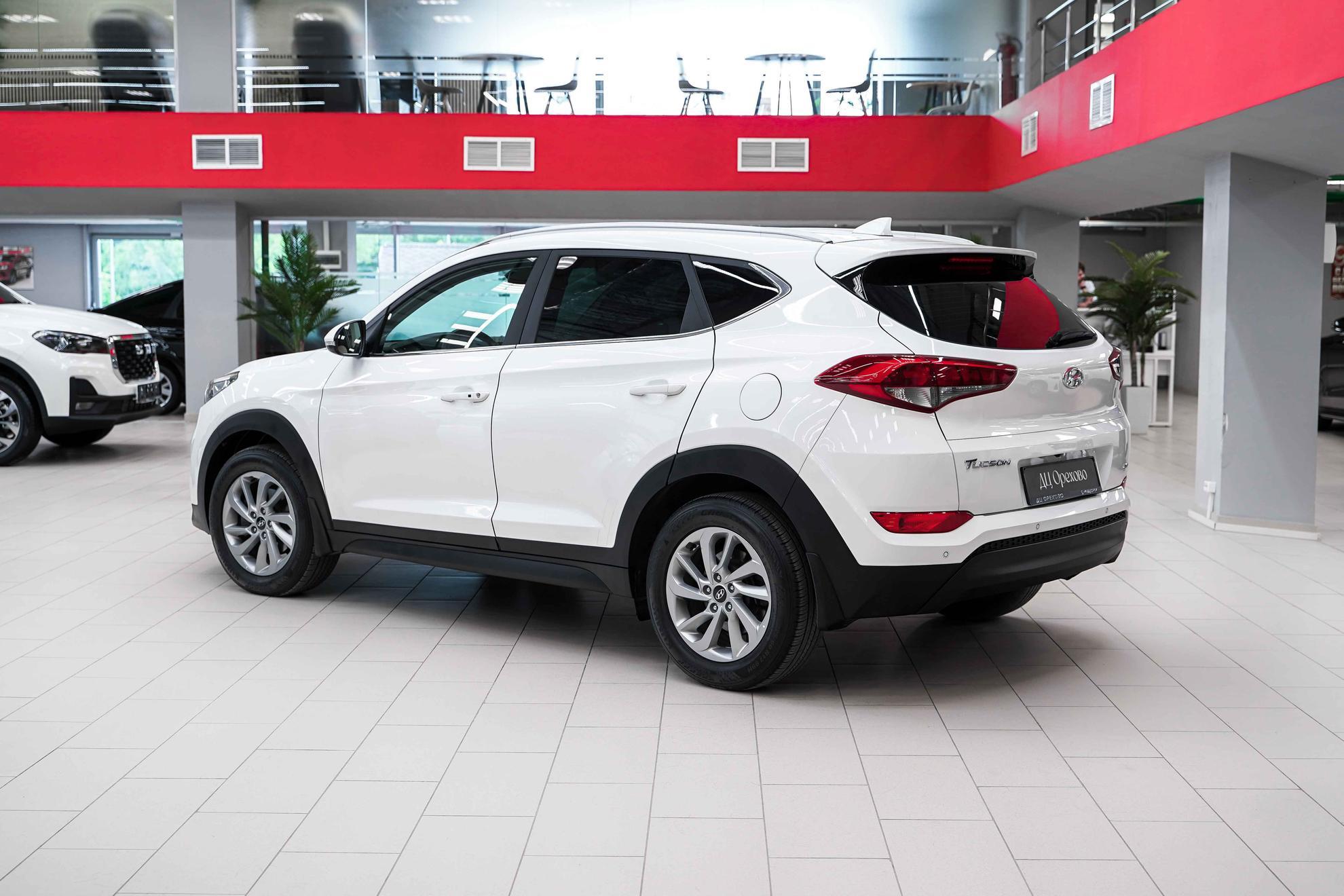Hyundai Tucson 2018, белый, ДЦ Орехово