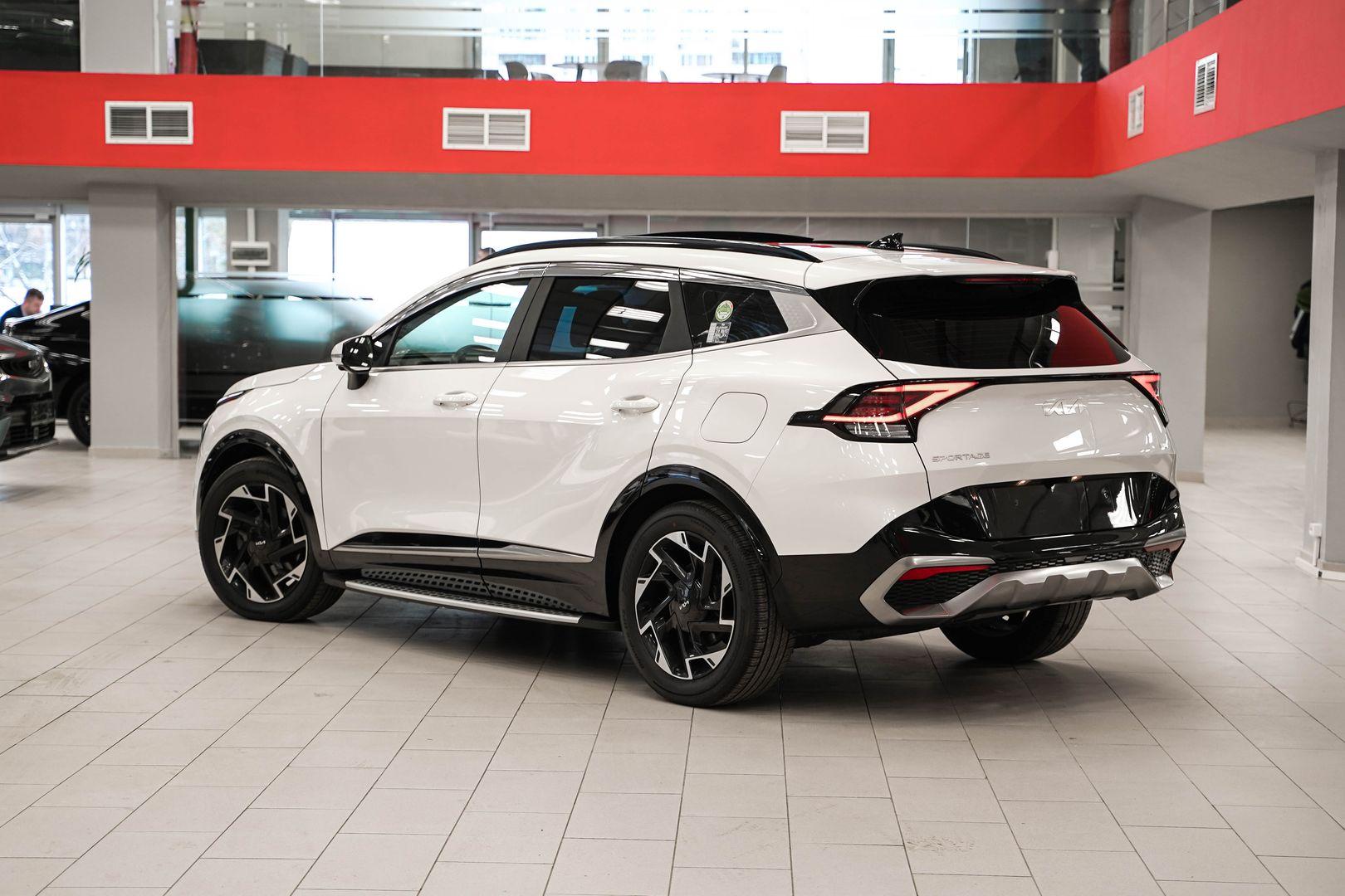 Kia Sportage 2021, белый, ДЦ Орехово
