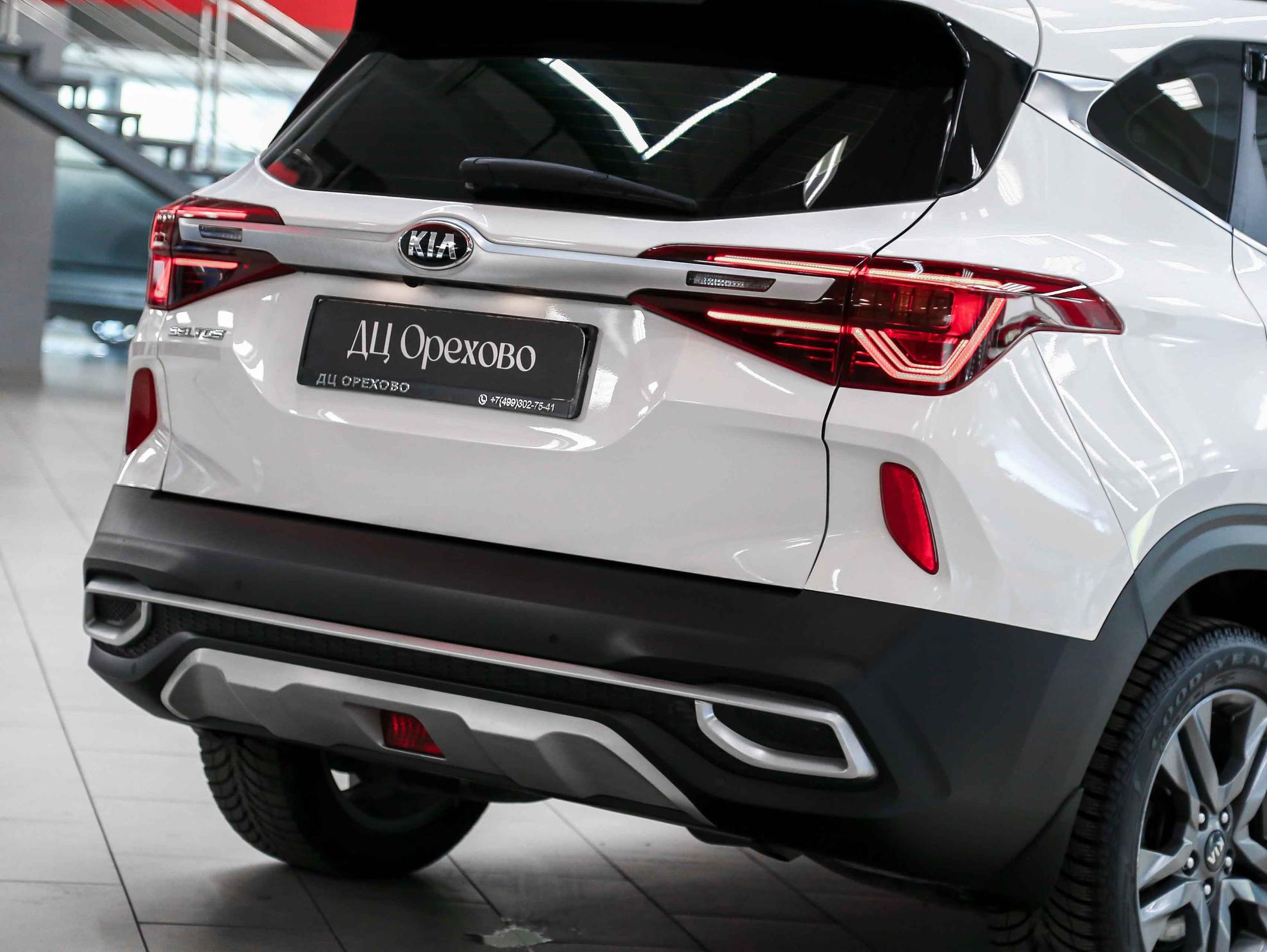 Kia Seltos 2020, белый, ДЦ Орехово