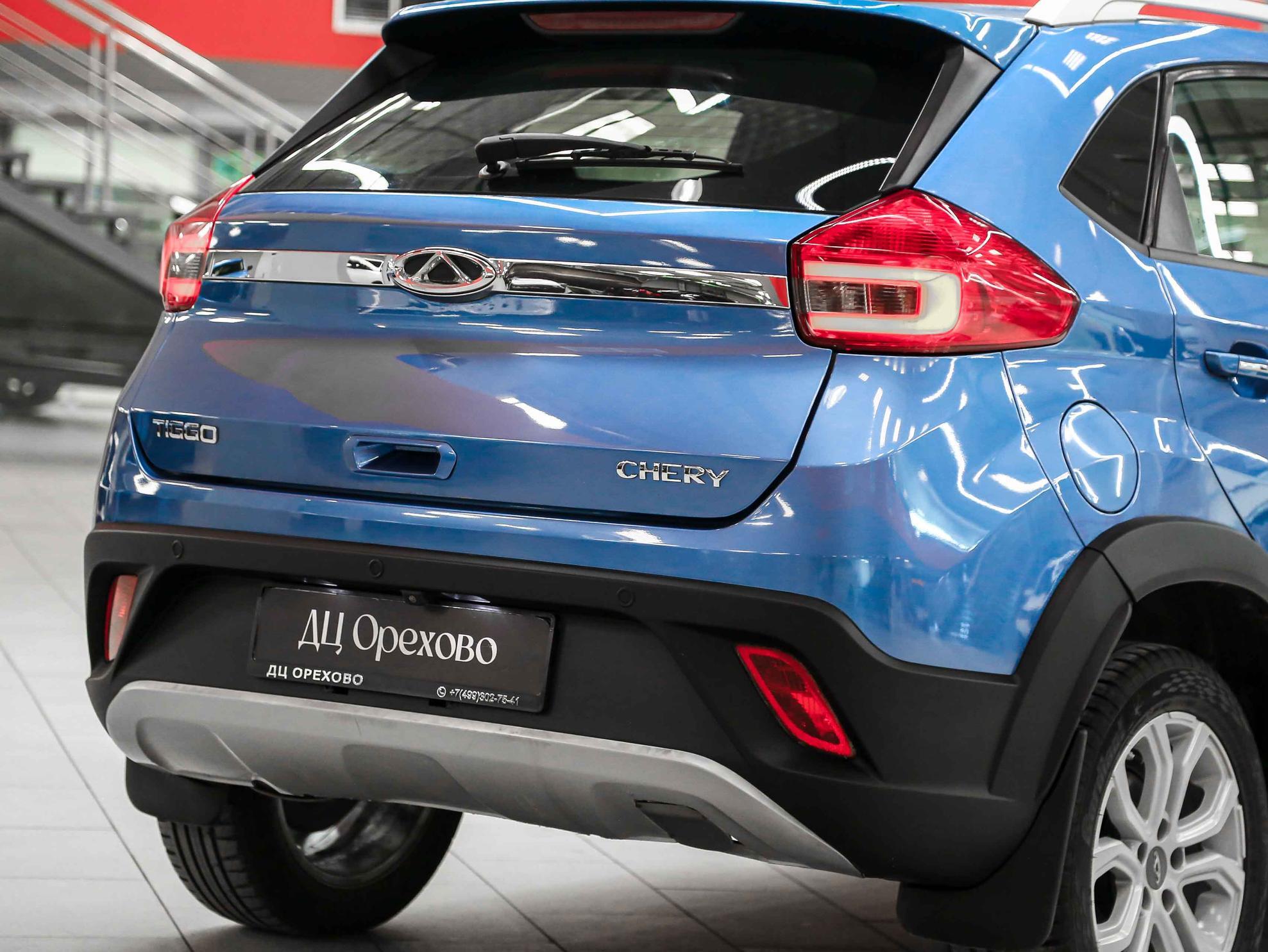 Chery Tiggo 2 2017, голубой, ДЦ Орехово