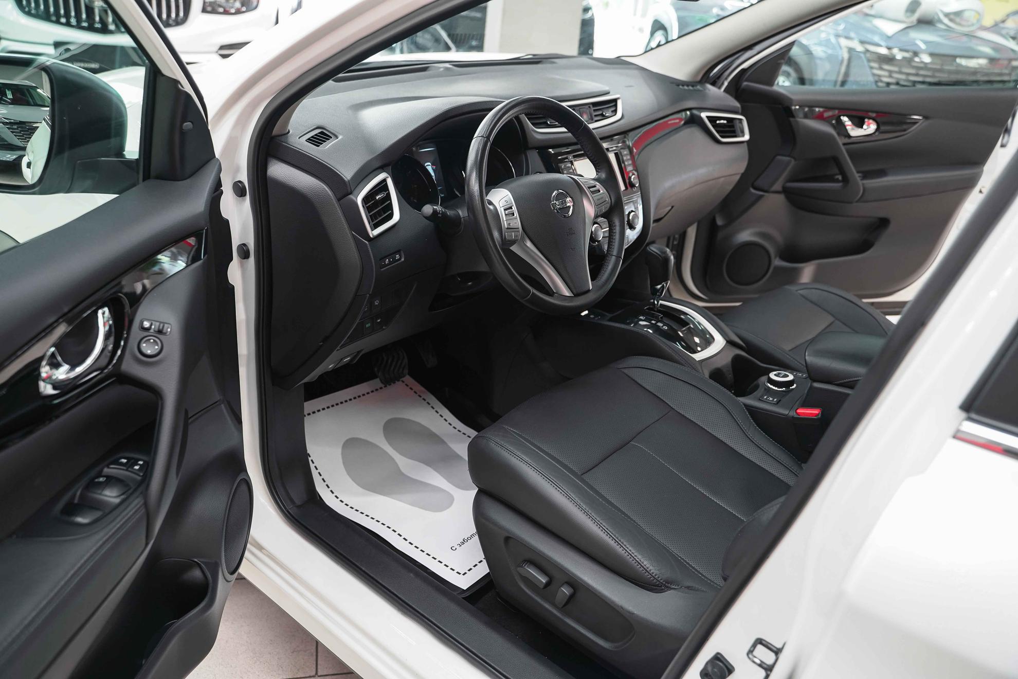 Nissan Qashqai 2014, белый, ДЦ Орехово