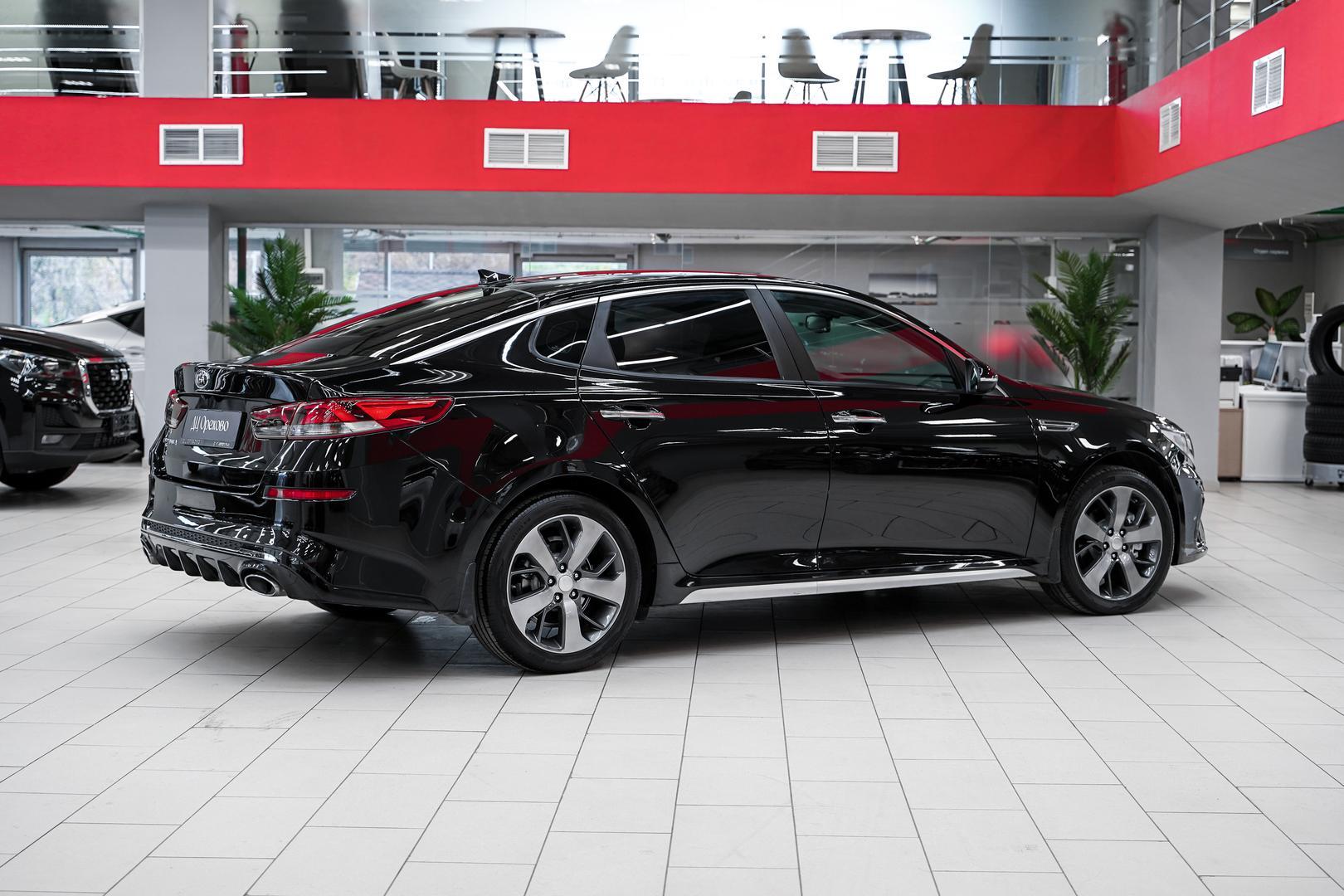 Kia Optima 2019, черный, ДЦ Орехово