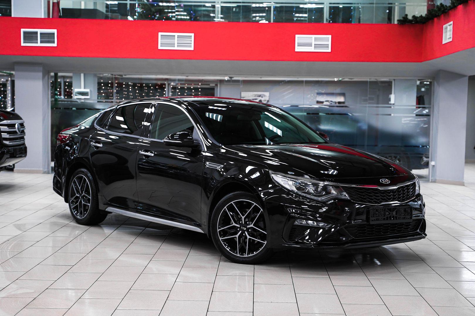 Kia Optima 2019, черный, ДЦ Орехово
