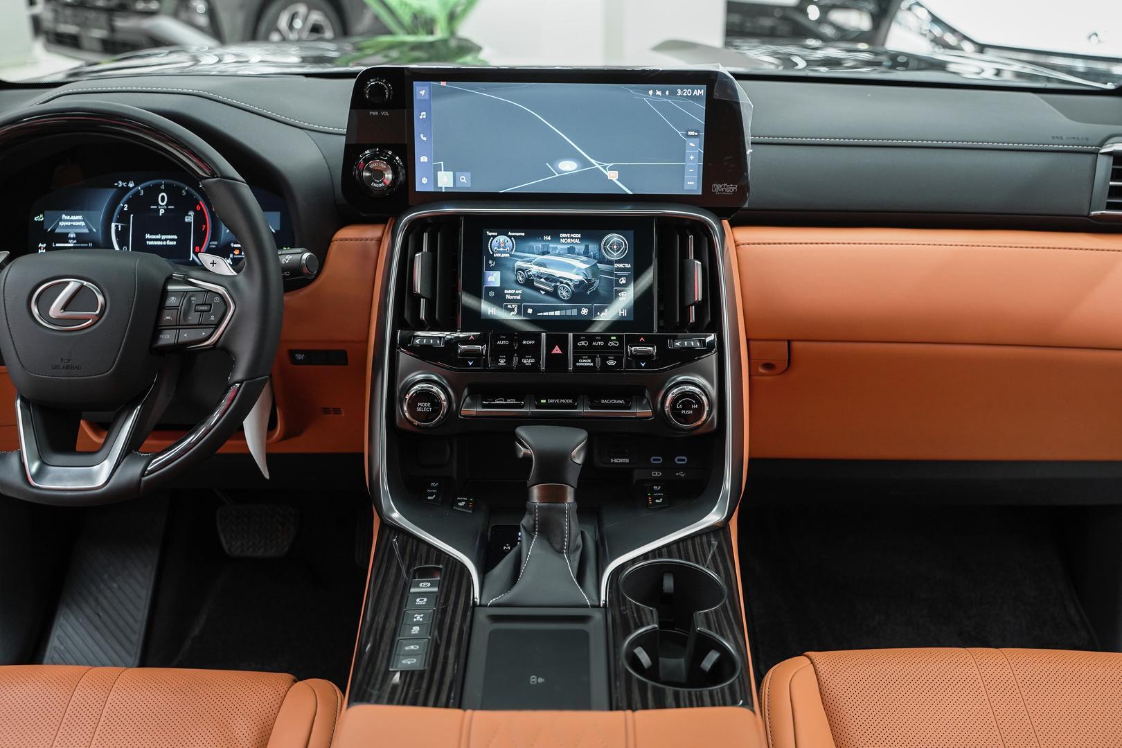 Lexus LX 2025, черный, ДЦ Орехово