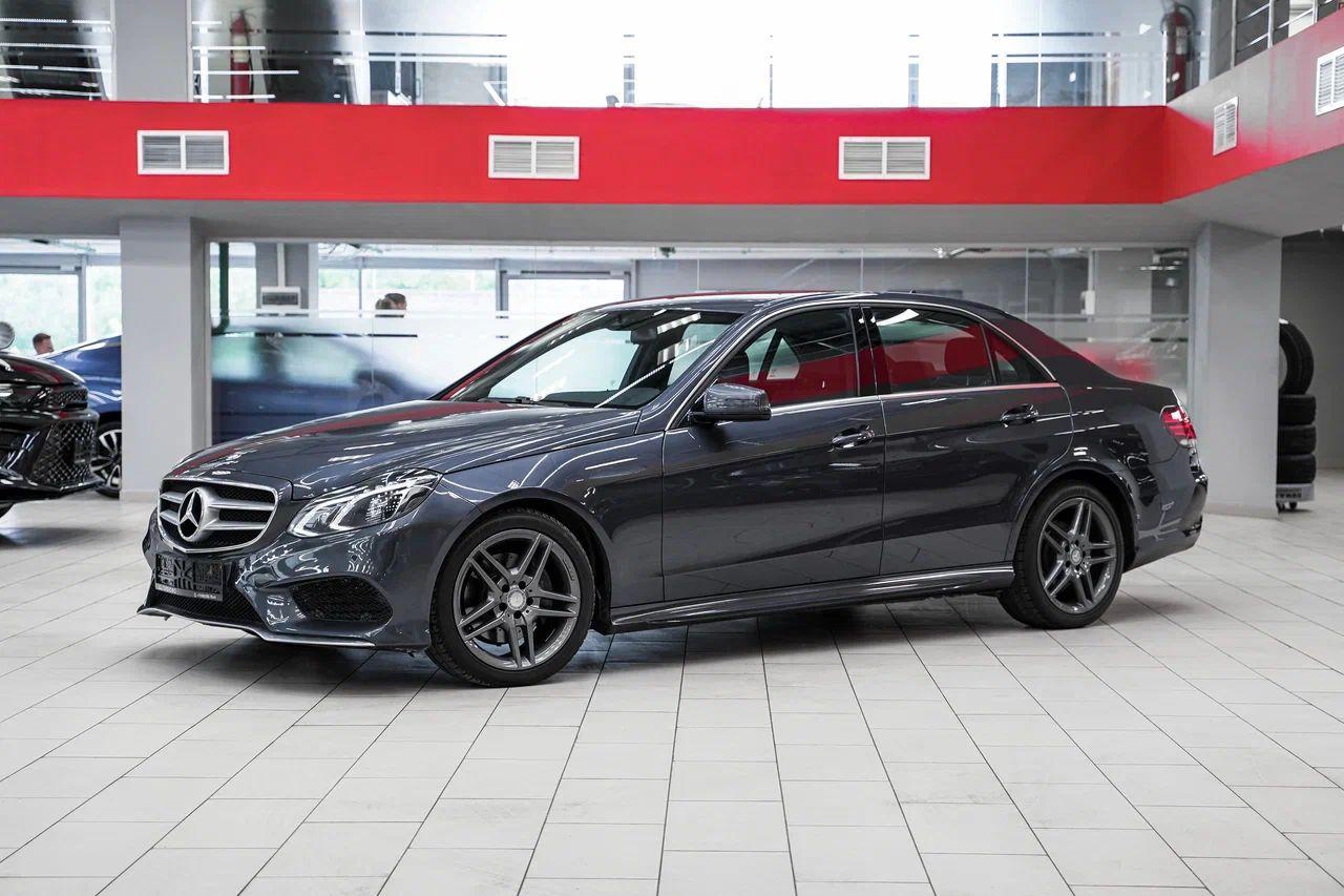 Mercedes-Benz E-Класс 2014, синий, ДЦ Орехово