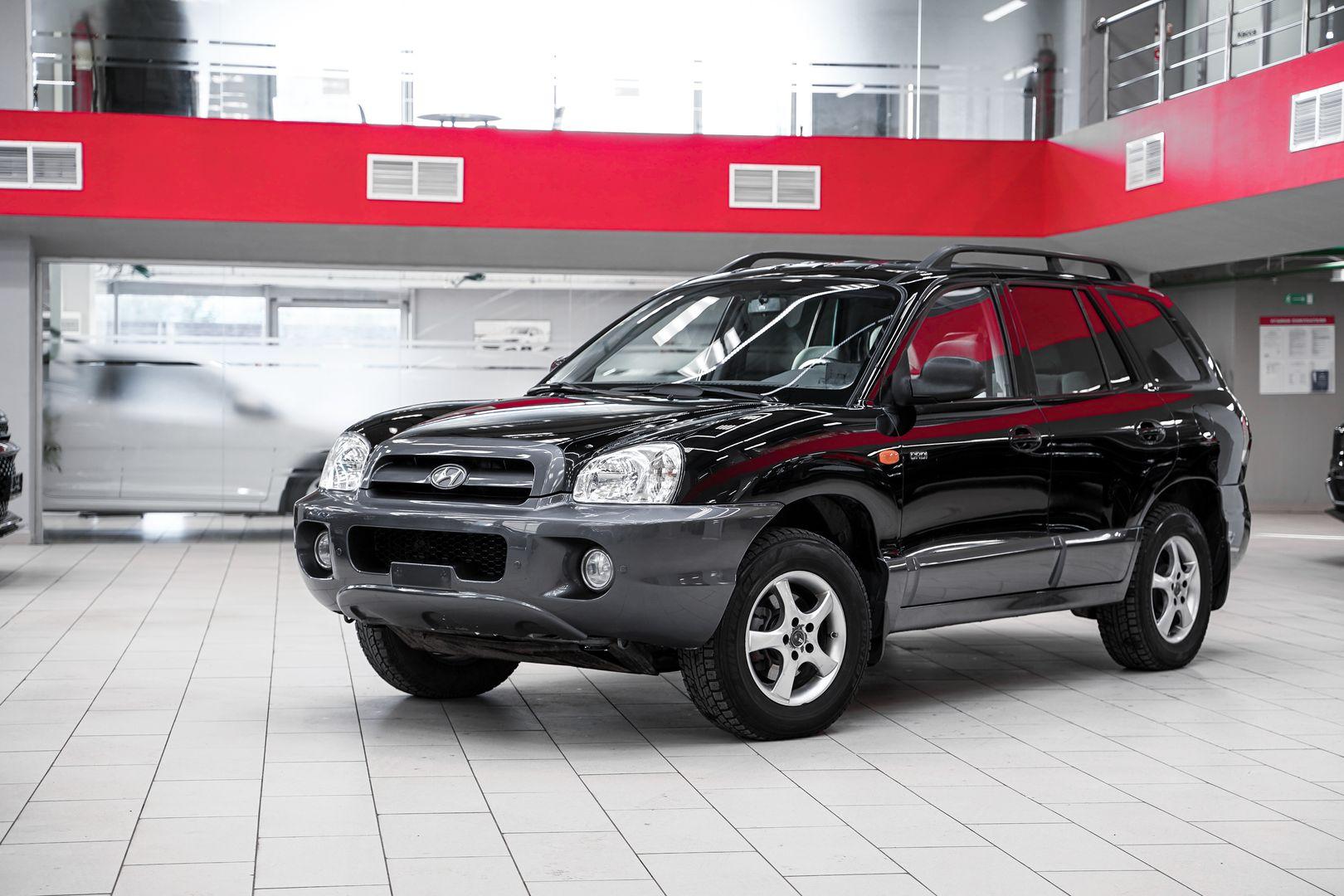 Hyundai Santa Fe 2005, черный, ДЦ Орехово