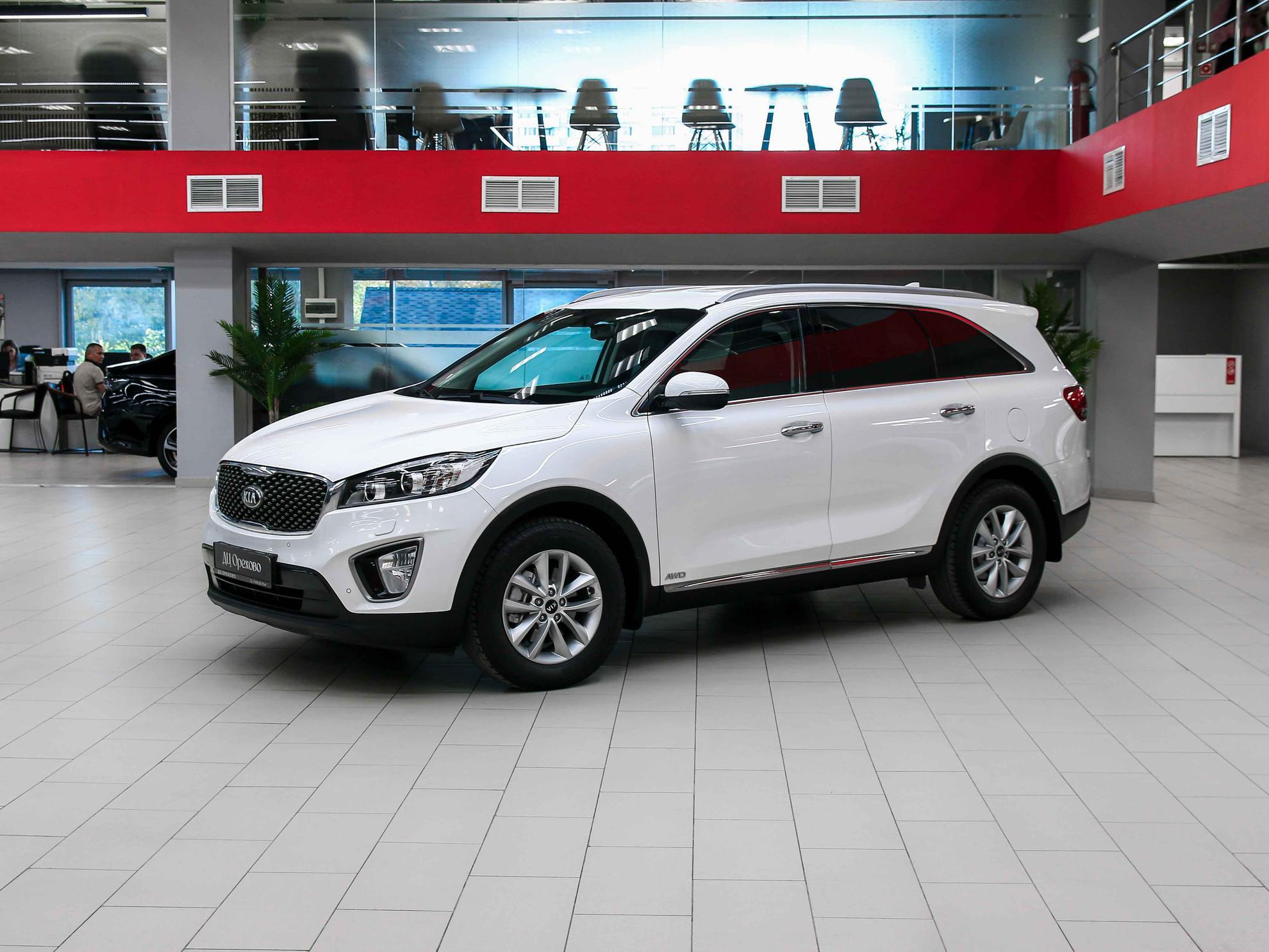 Kia Sorento 2017, белый, ДЦ Орехово