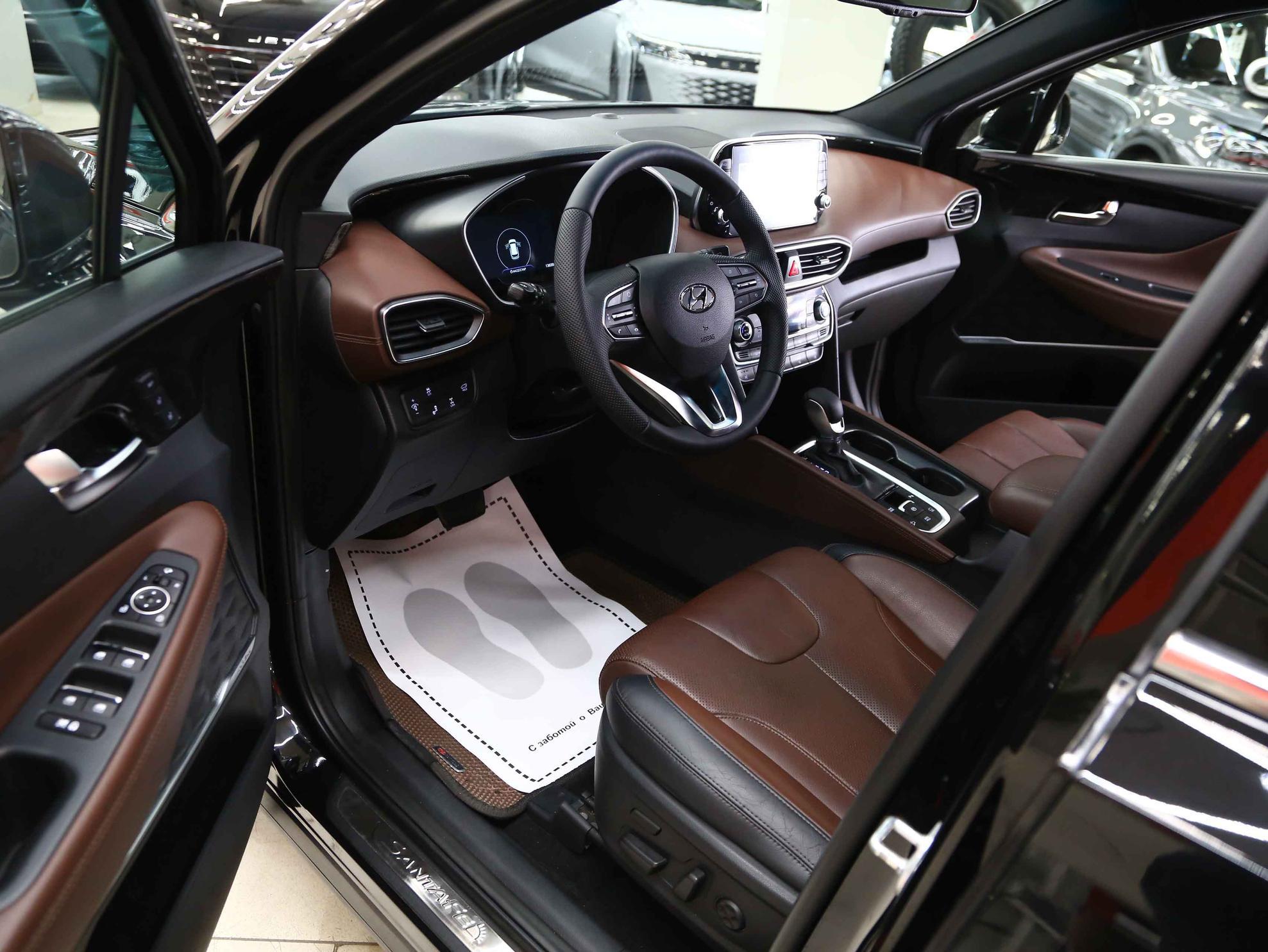 Hyundai Santa Fe 2020, черный, ДЦ Орехово