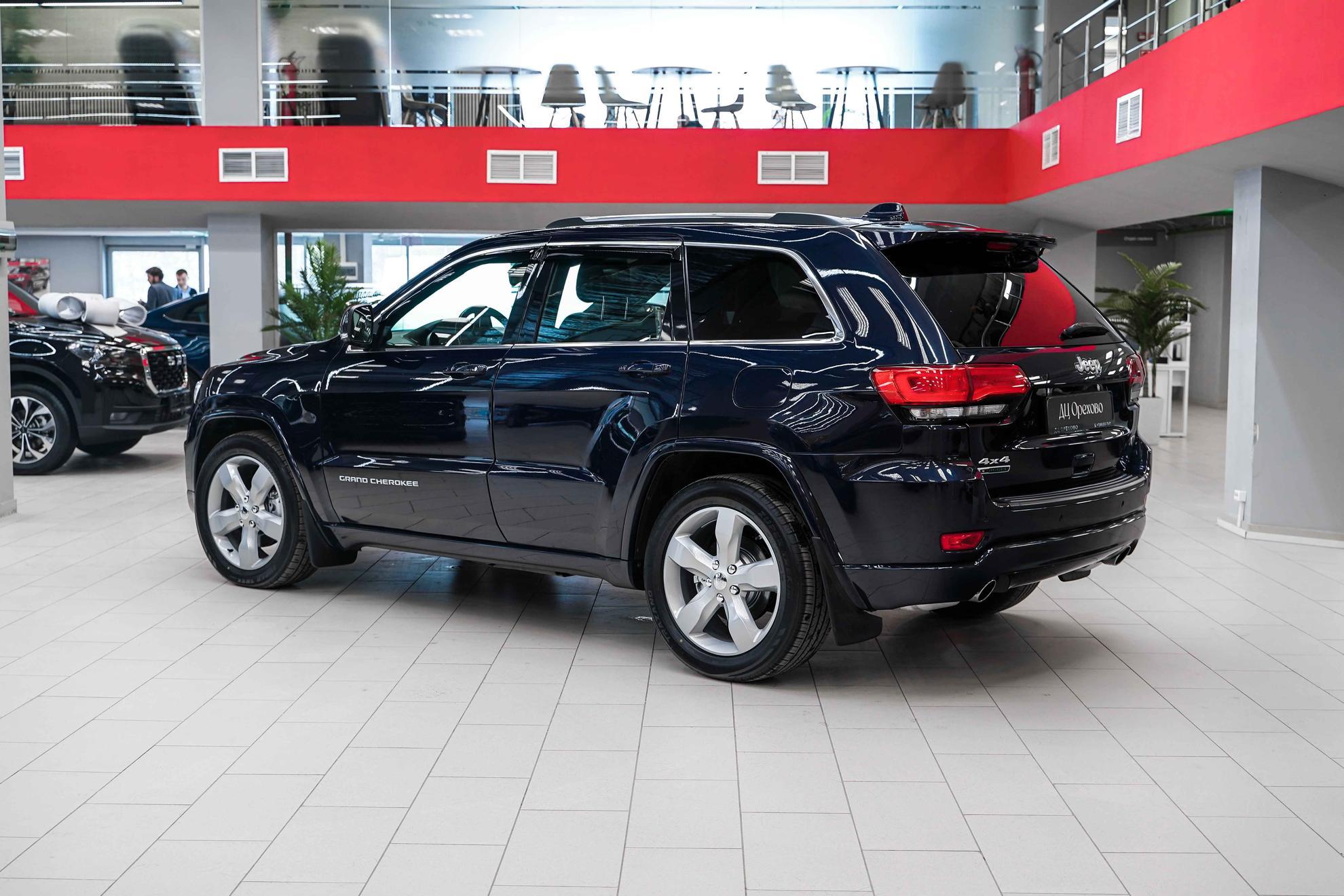 Jeep Grand Cherokee 2014, синий, ДЦ Орехово