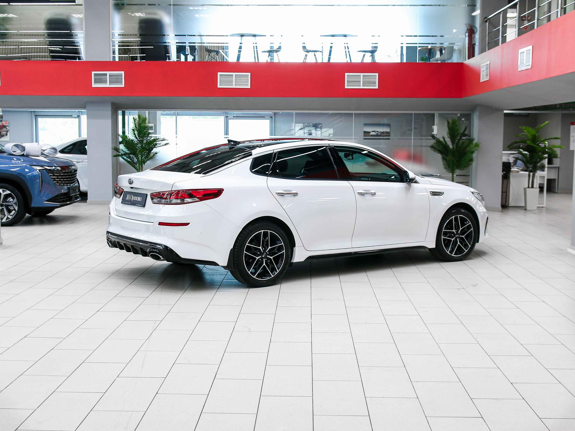 Kia Optima 2019, белый, ДЦ Орехово