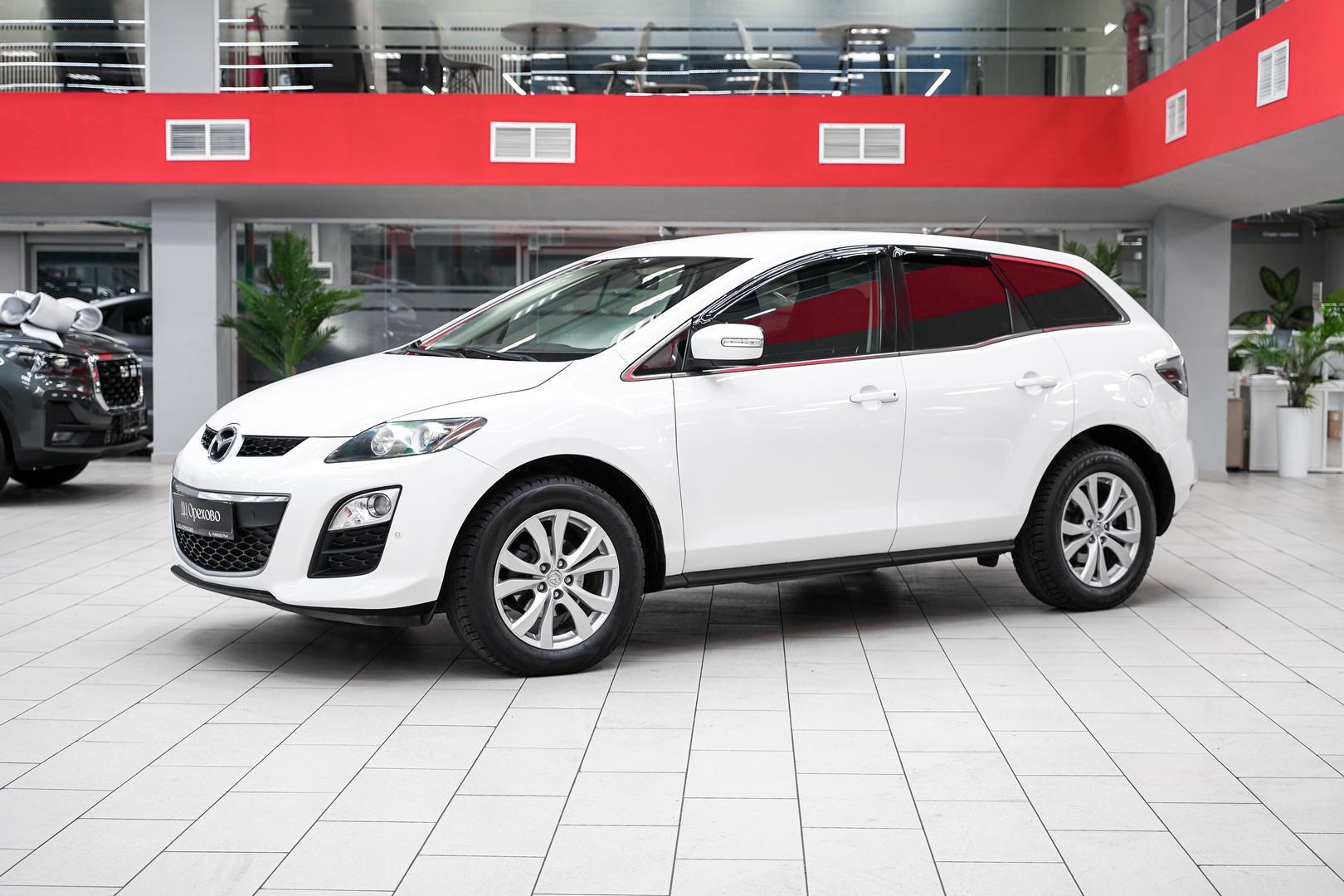 Mazda CX-7 2011, белый, ДЦ Орехово