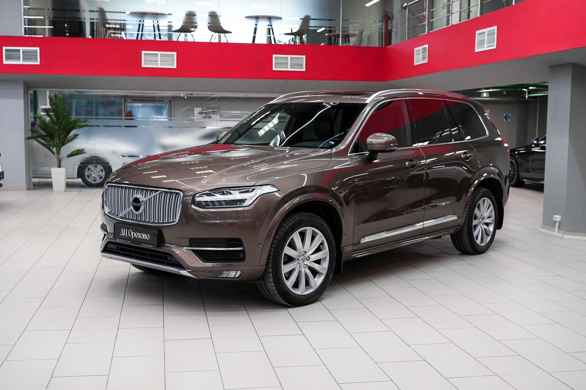 Volvo XC90 2016, коричневый, ДЦ Орехово