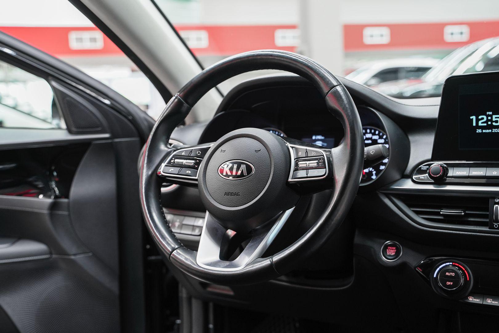 Kia Cerato 2021, черный, ДЦ Орехово