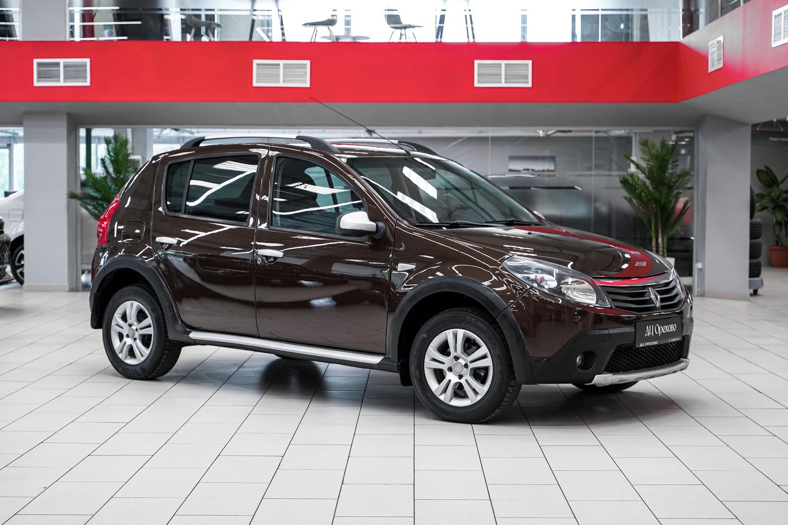 Renault Sandero 2013, коричневый, ДЦ Орехово