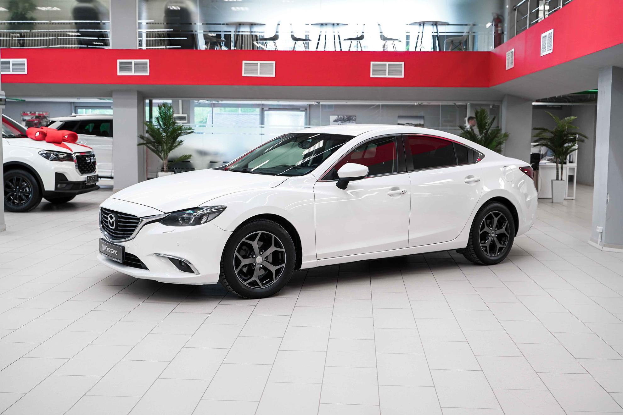 Mazda 6 2015, белый, ДЦ Орехово