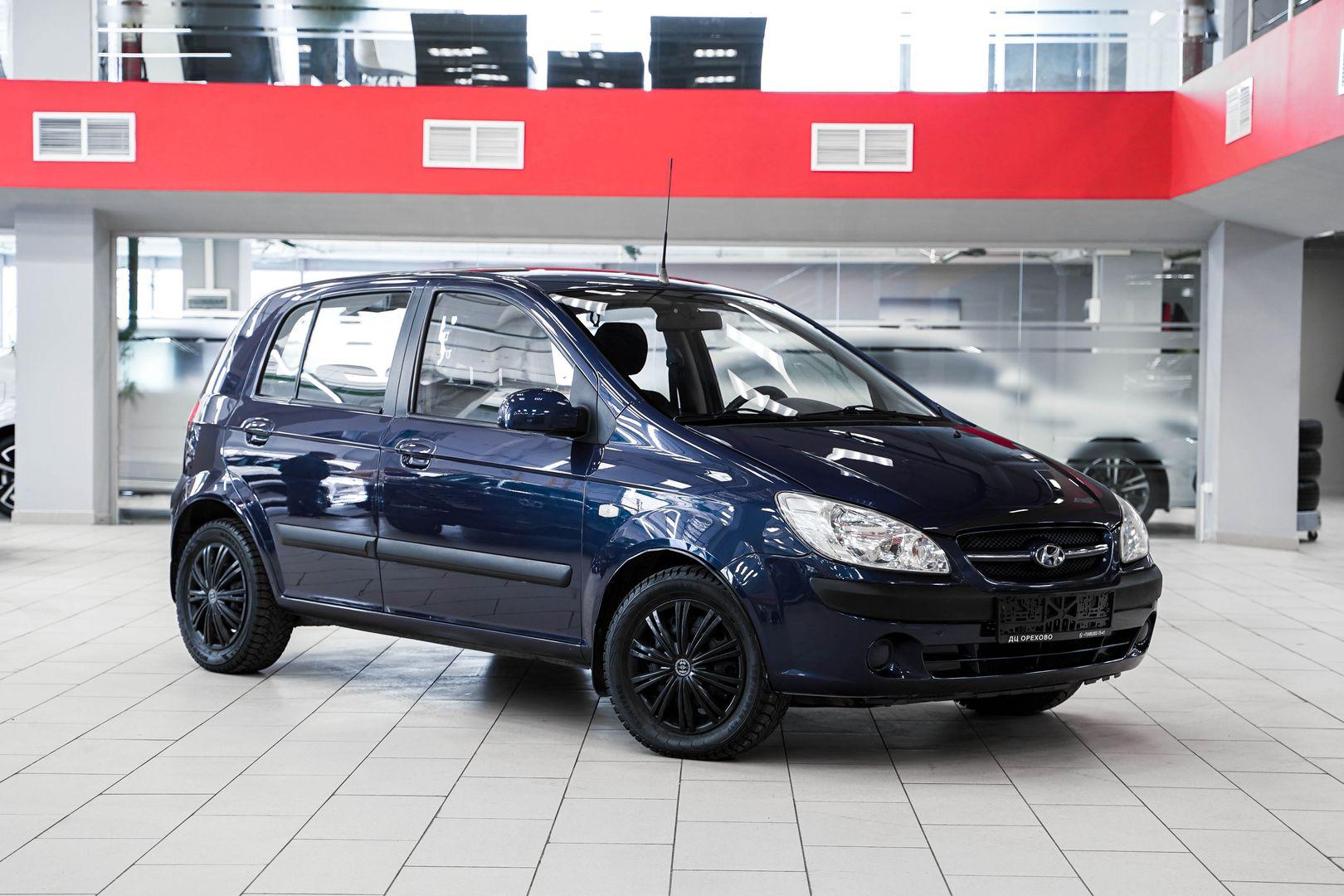Hyundai Getz 2007, синий, ДЦ Орехово