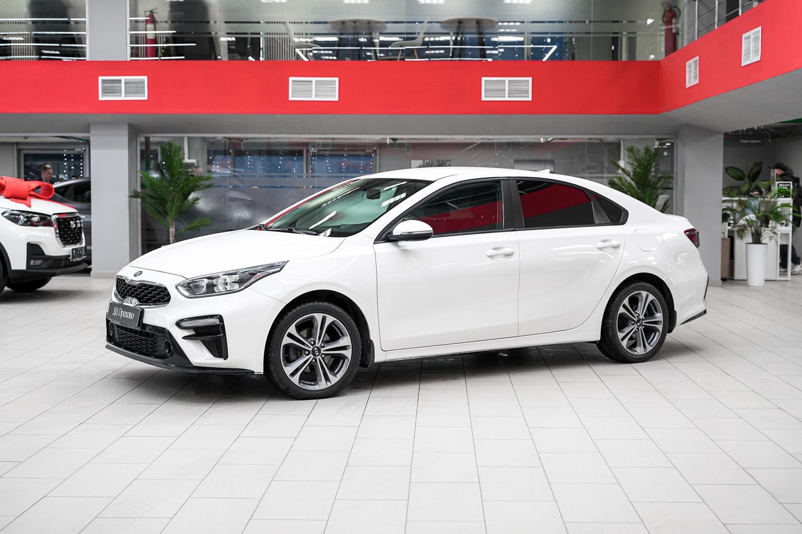 Kia Cerato 2018, белый, ДЦ Орехово