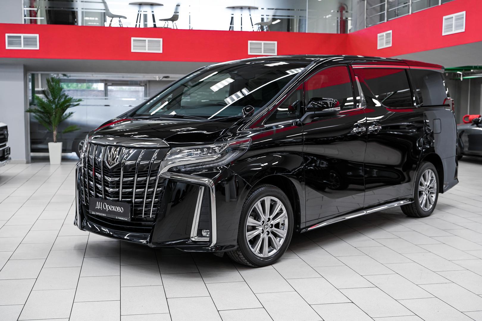 Toyota Alphard 2020, черный, ДЦ Орехово