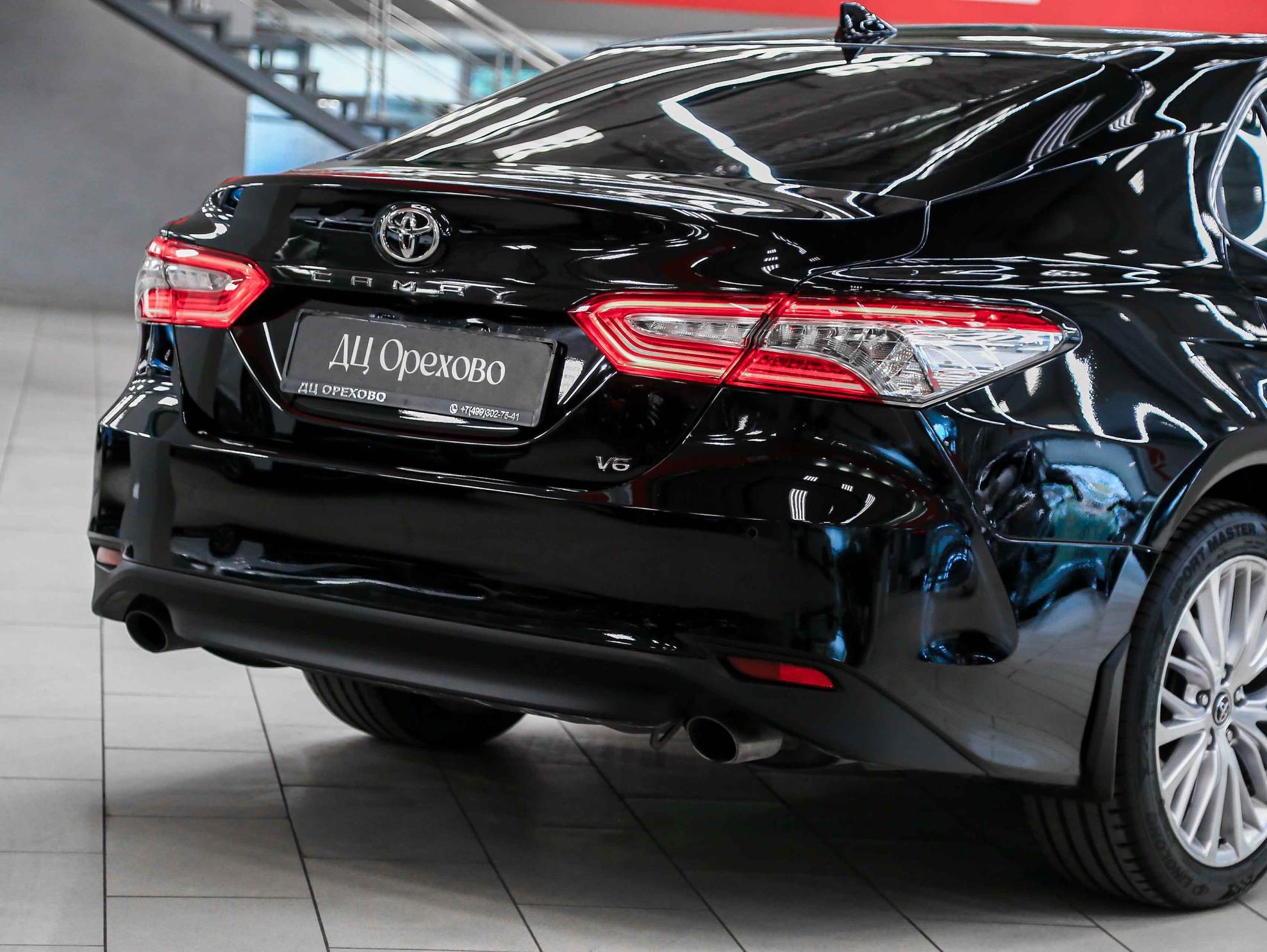 Toyota Camry 2019, черный, ДЦ Орехово