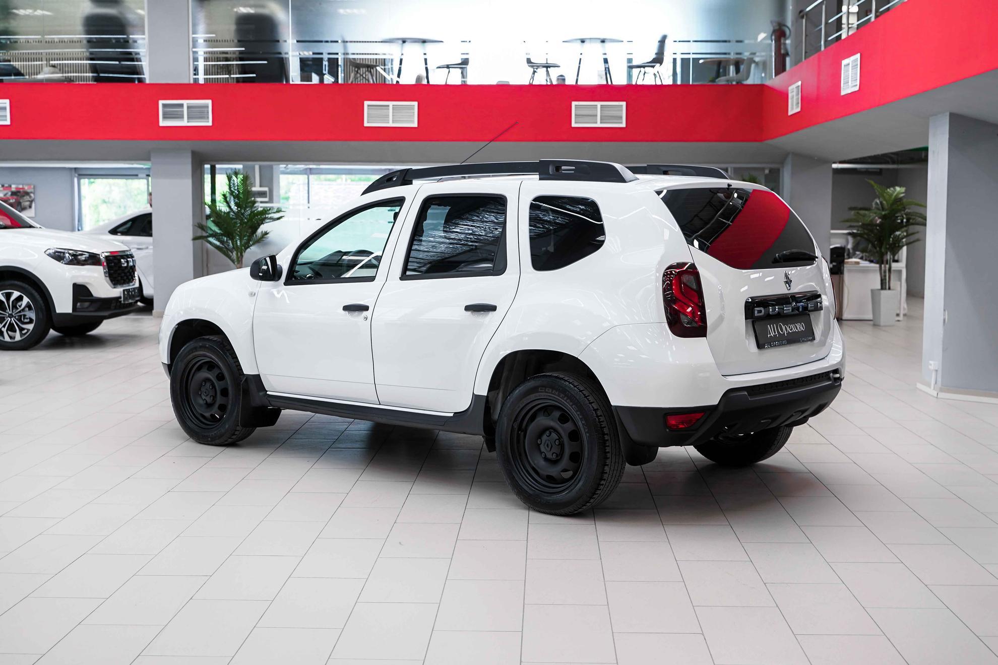 Renault Duster 2018, белый, ДЦ Орехово