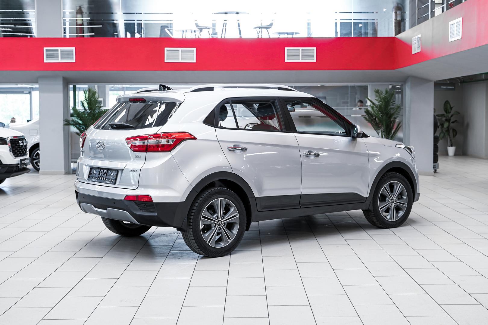 Hyundai Creta 2018, серебряный, ДЦ Орехово