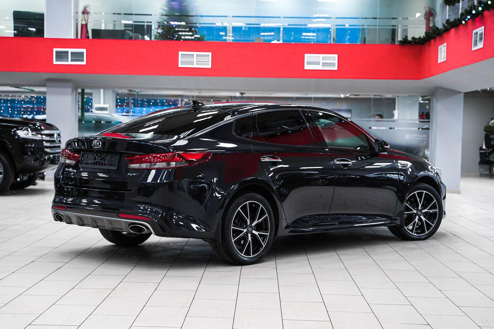 Kia Optima 2016, синий, ДЦ Орехово