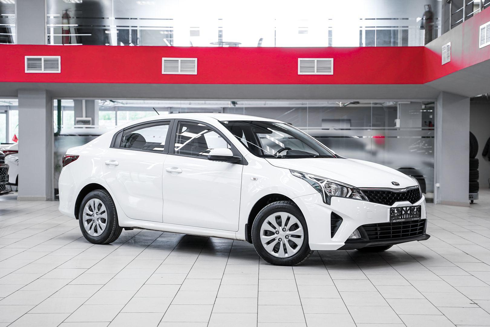 Kia Rio 2020, белый, ДЦ Орехово
