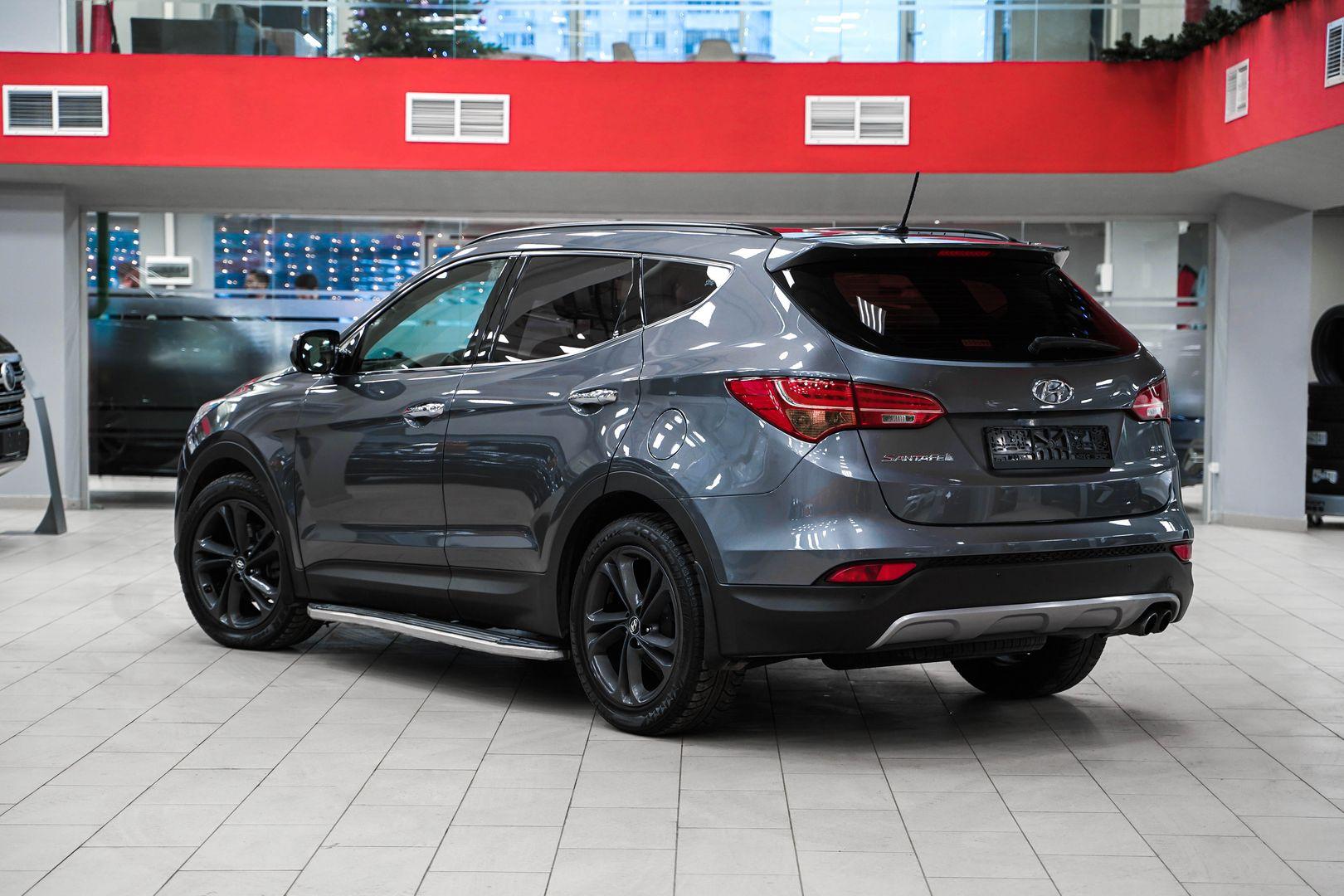 Hyundai Santa Fe 2014, серый, ДЦ Орехово