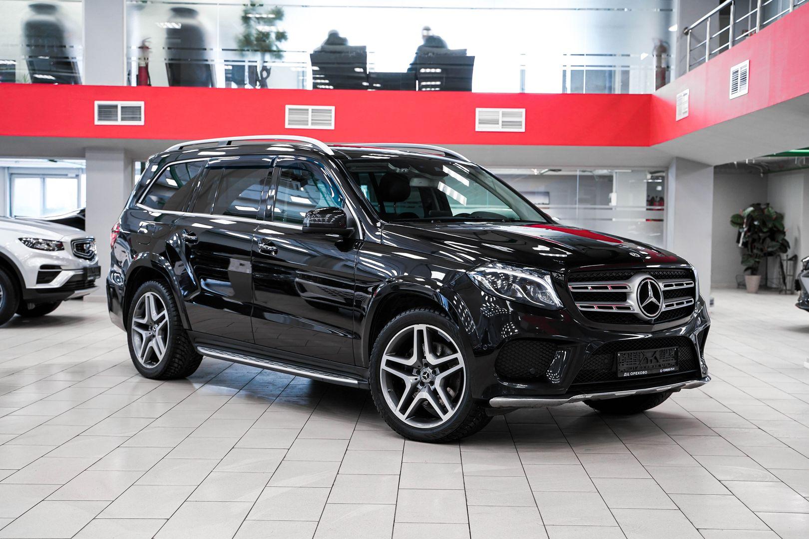 Mercedes-Benz GLS 2018, черный, ДЦ Орехово