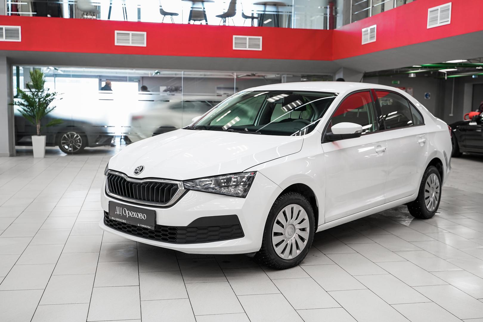 Skoda Rapid 2021, белый, ДЦ Орехово