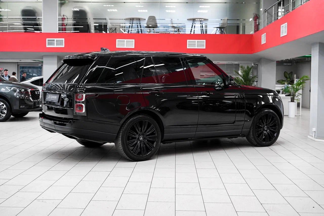 Land Rover Range Rover 2019, черный, ДЦ Орехово