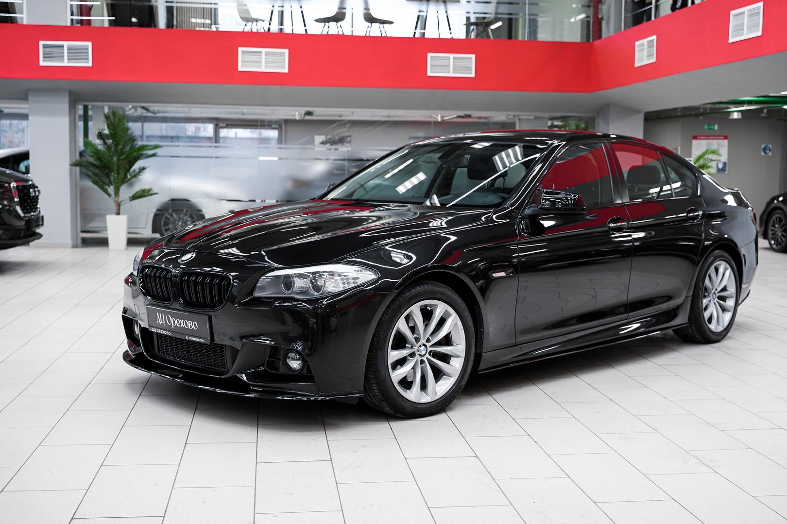 BMW 5 серии 2012, черный, ДЦ Орехово