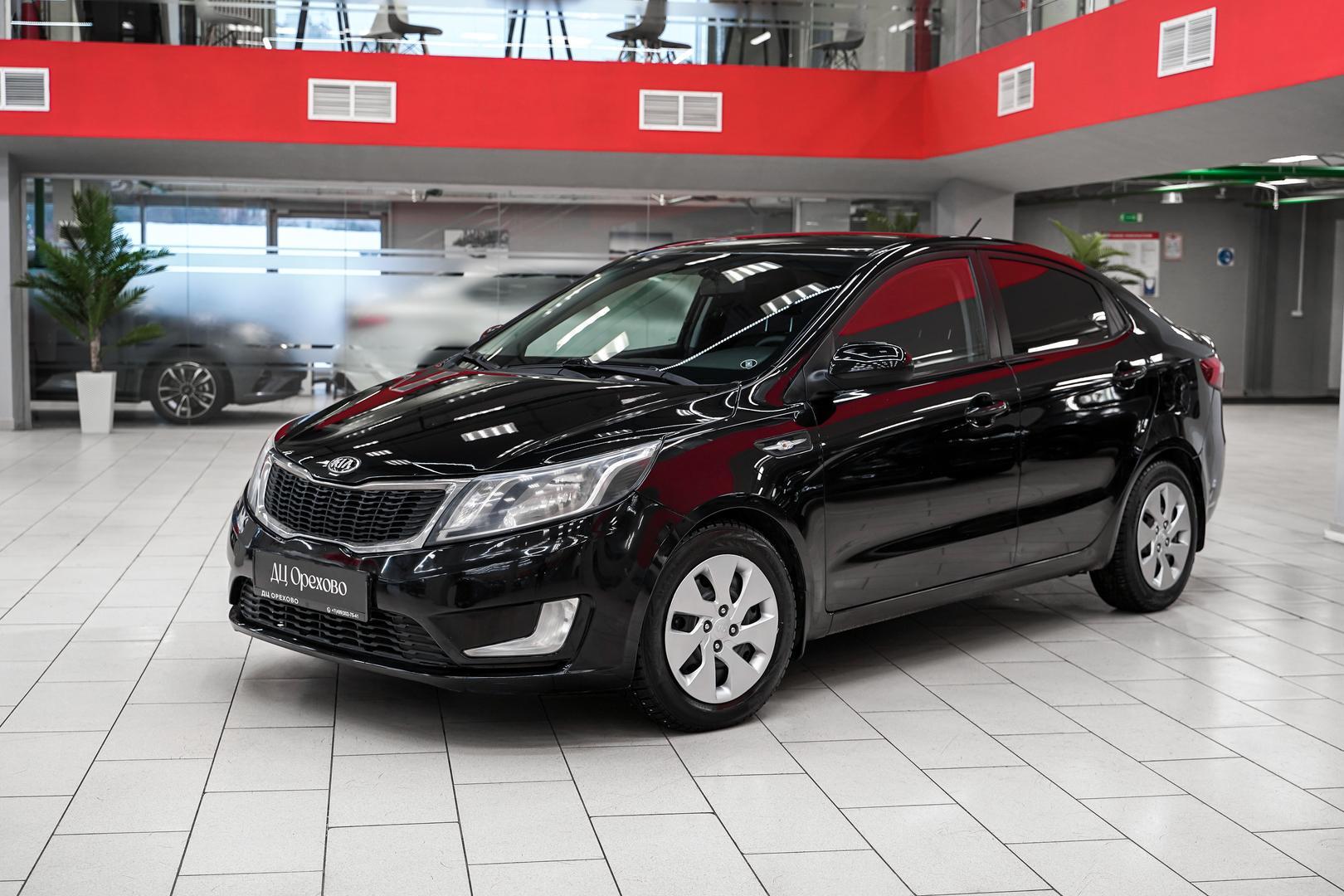 Kia Rio 2014, черный, ДЦ Орехово