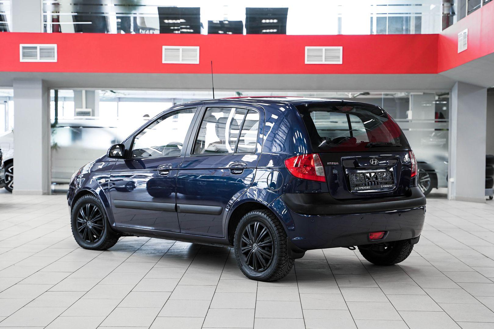 Hyundai Getz 2007, синий, ДЦ Орехово