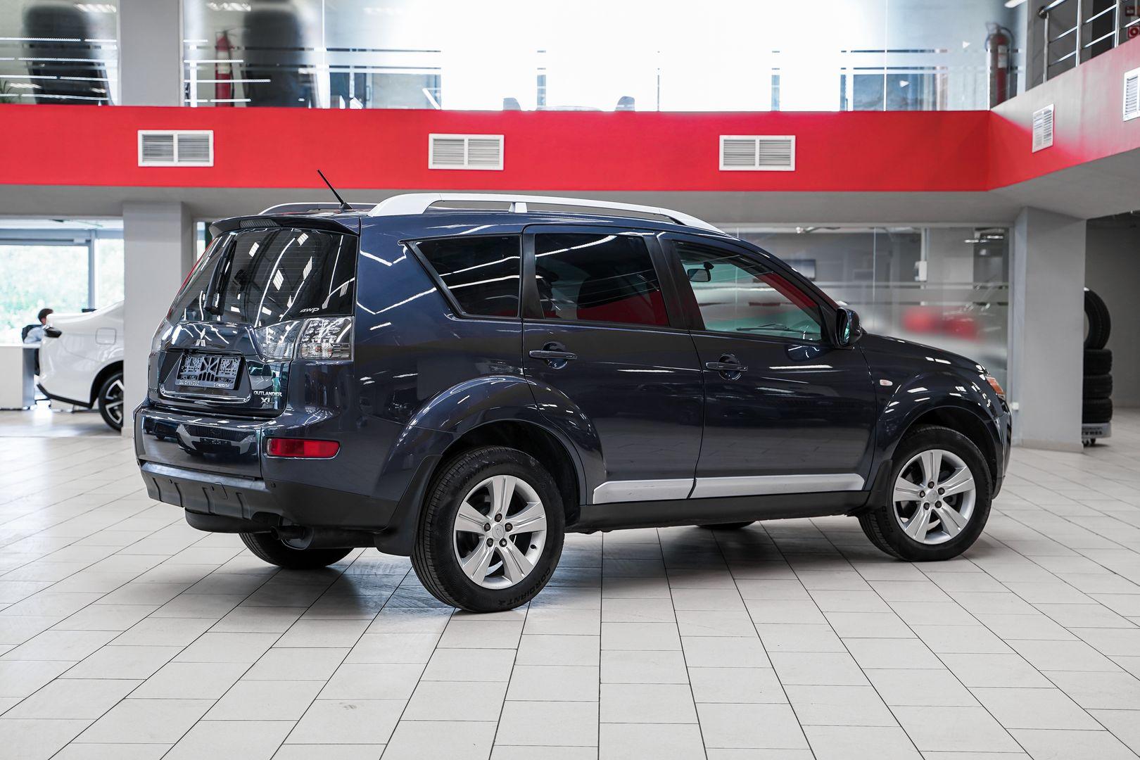 Mitsubishi Outlander 2008, синий, ДЦ Орехово