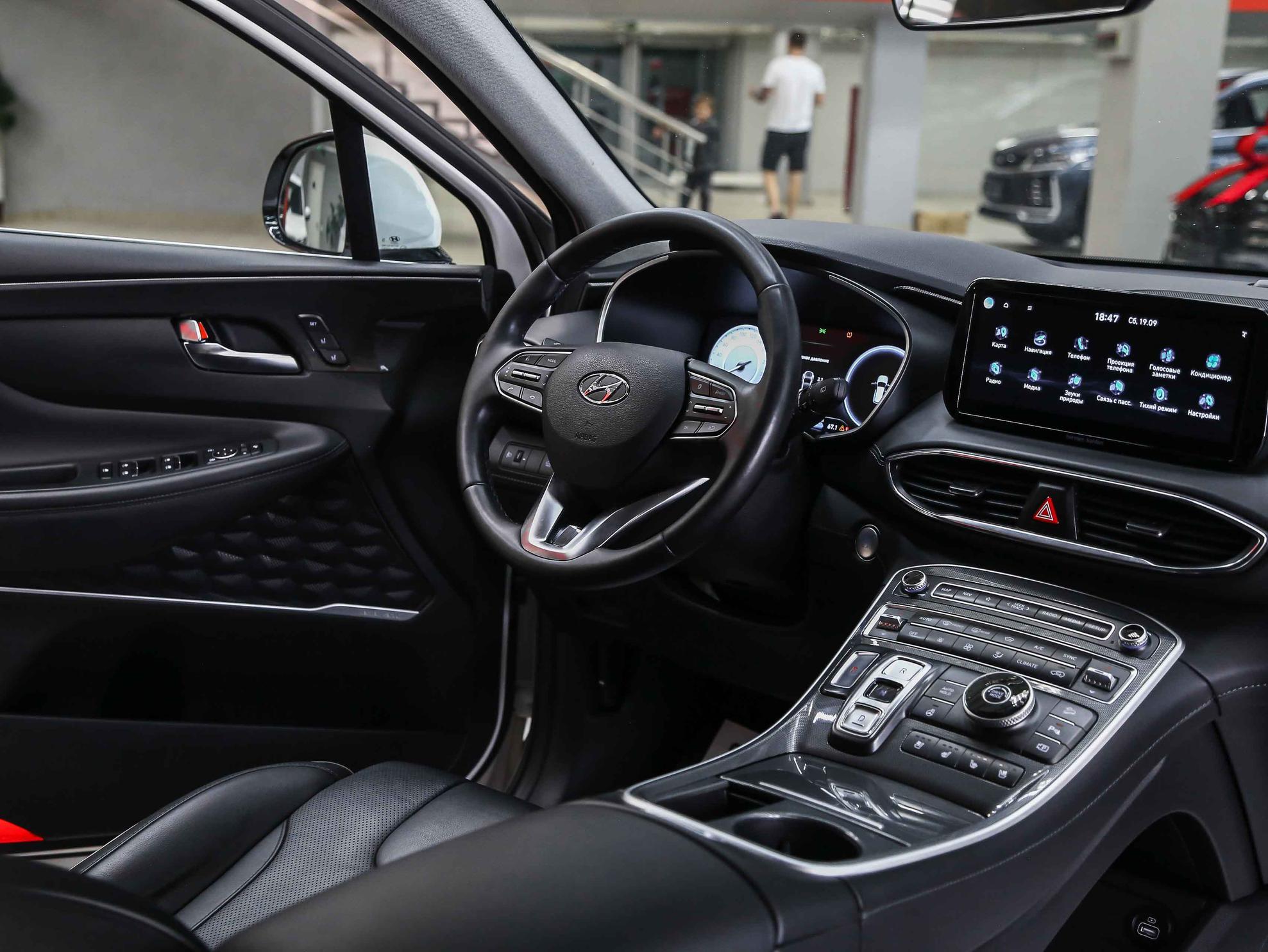 Hyundai Santa Fe 2022, белый, ДЦ Орехово