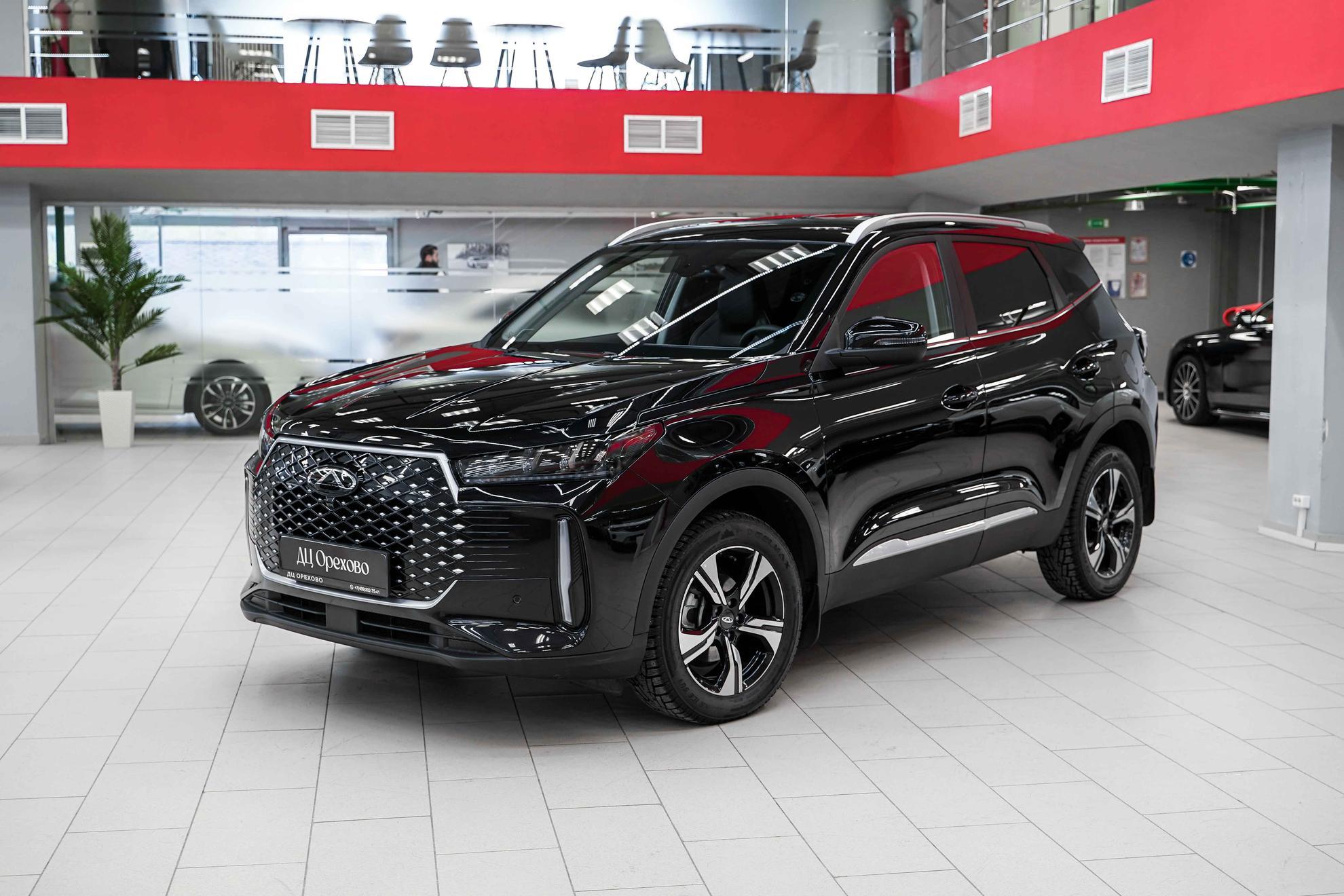 Chery Tiggo 4 2024, черный, ДЦ Орехово